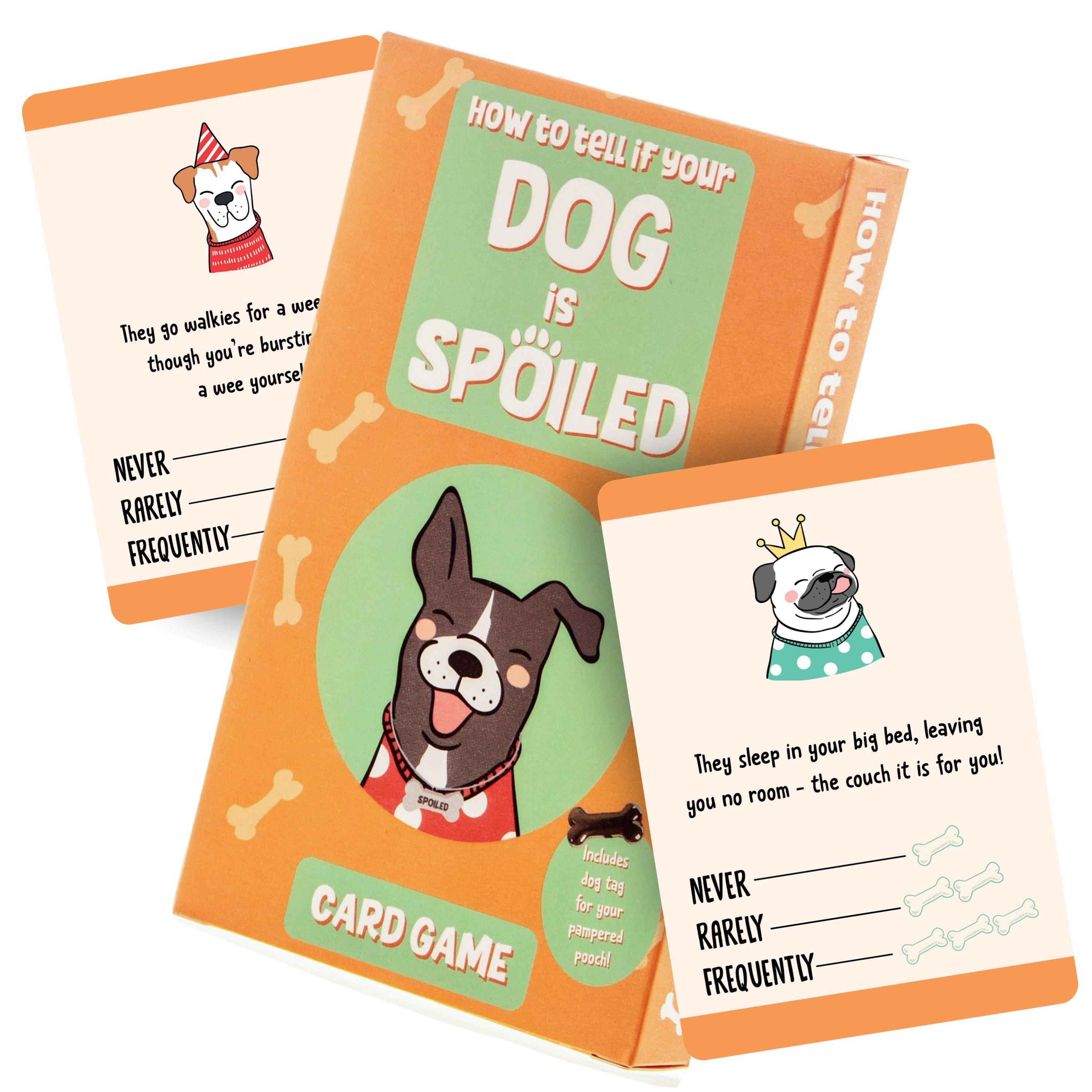 Multi - Boxer Gifts - How To Tell If Your Dog Is Spoiled Game  Gift - 1