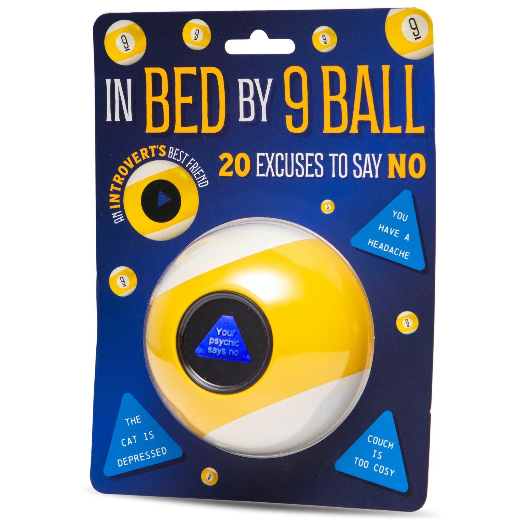 Multi - Boxer Gifts - In Bed By 9 Magic Ball - Introvert Gift - 1