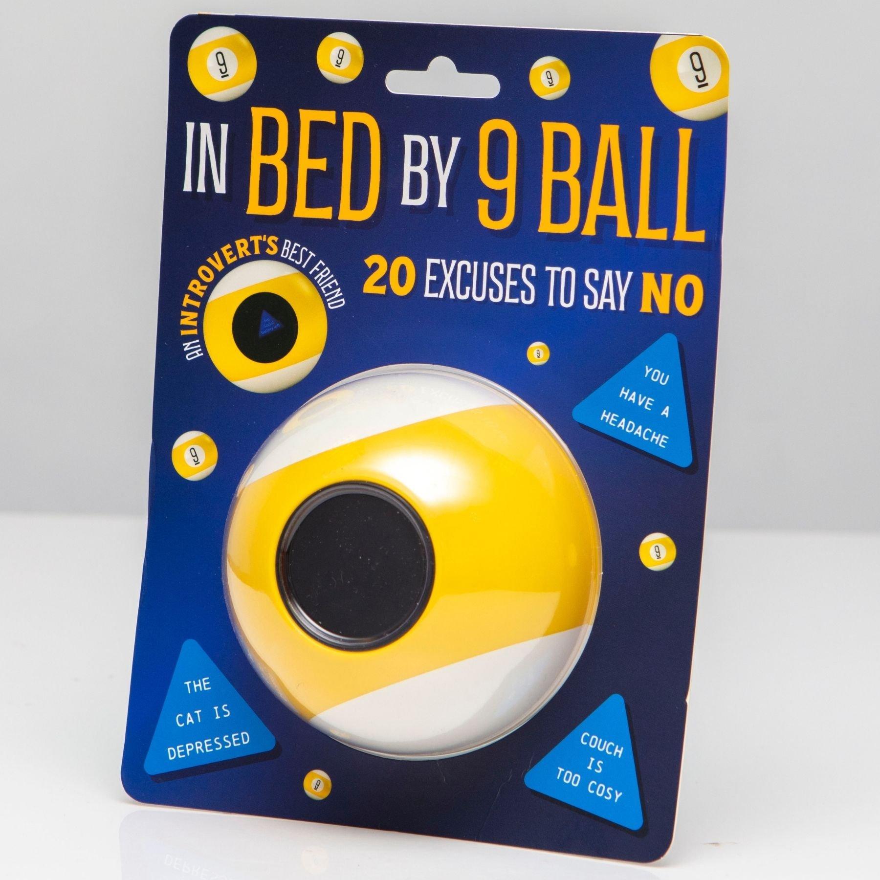 Multi - Boxer Gifts - In Bed By 9 Magic Ball - Introvert Gift - 5