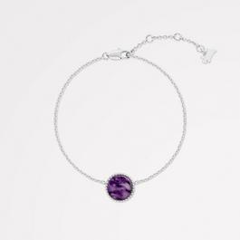 Radley Radley Silver Plated Semi Precious Purple Bracelet