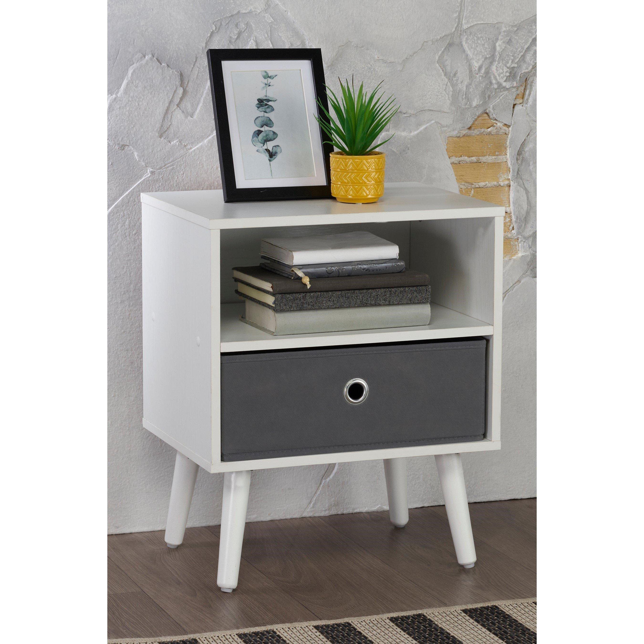 White - Homelife - Odense Side Table - 1