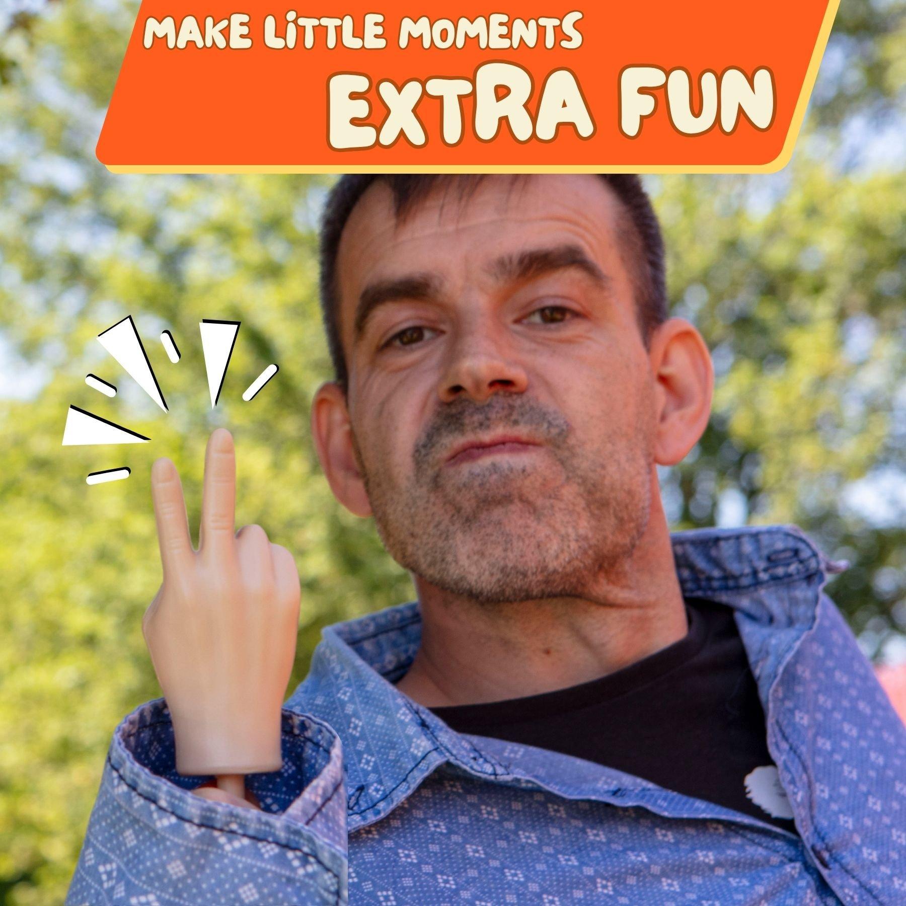 Multi - Boxer Gifts - Tiny Hands on Sticks Prank - Joke Gift - 3