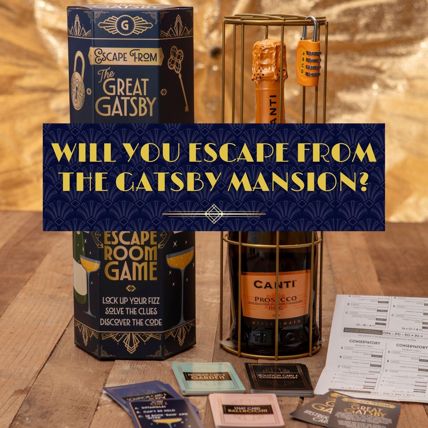 Multi - Boxer Gifts - The Great Gatsby Wine Escape Room Game - 6
