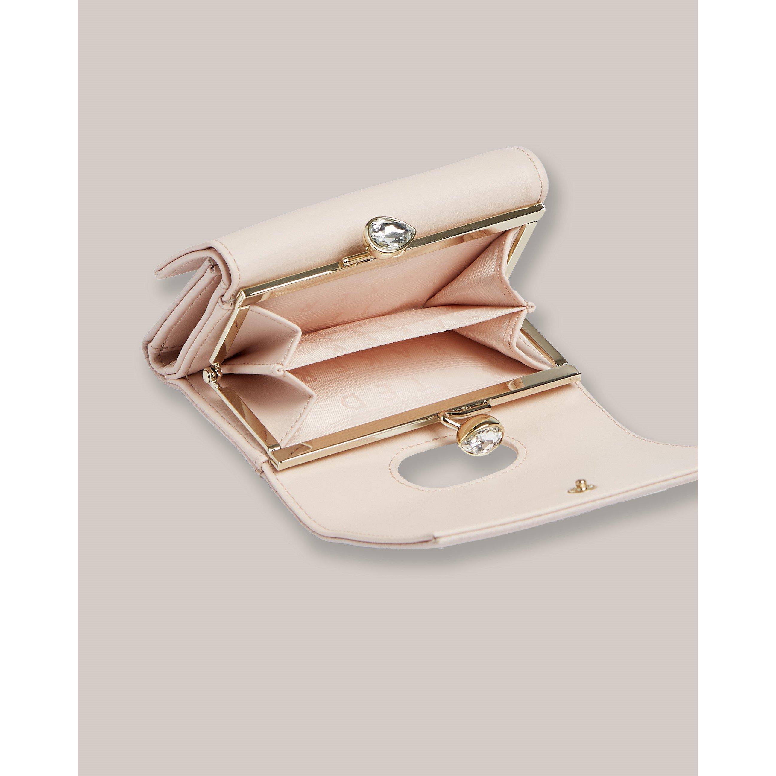 Lt Pink - Ted Baker - Women's Alyesha Mini Bobble Zip Around Purse - 3