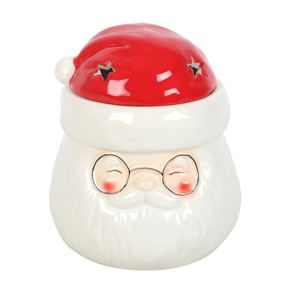Red - Something Different - Santa Claus Shaped Oil Burner and Wax Warmer - 2