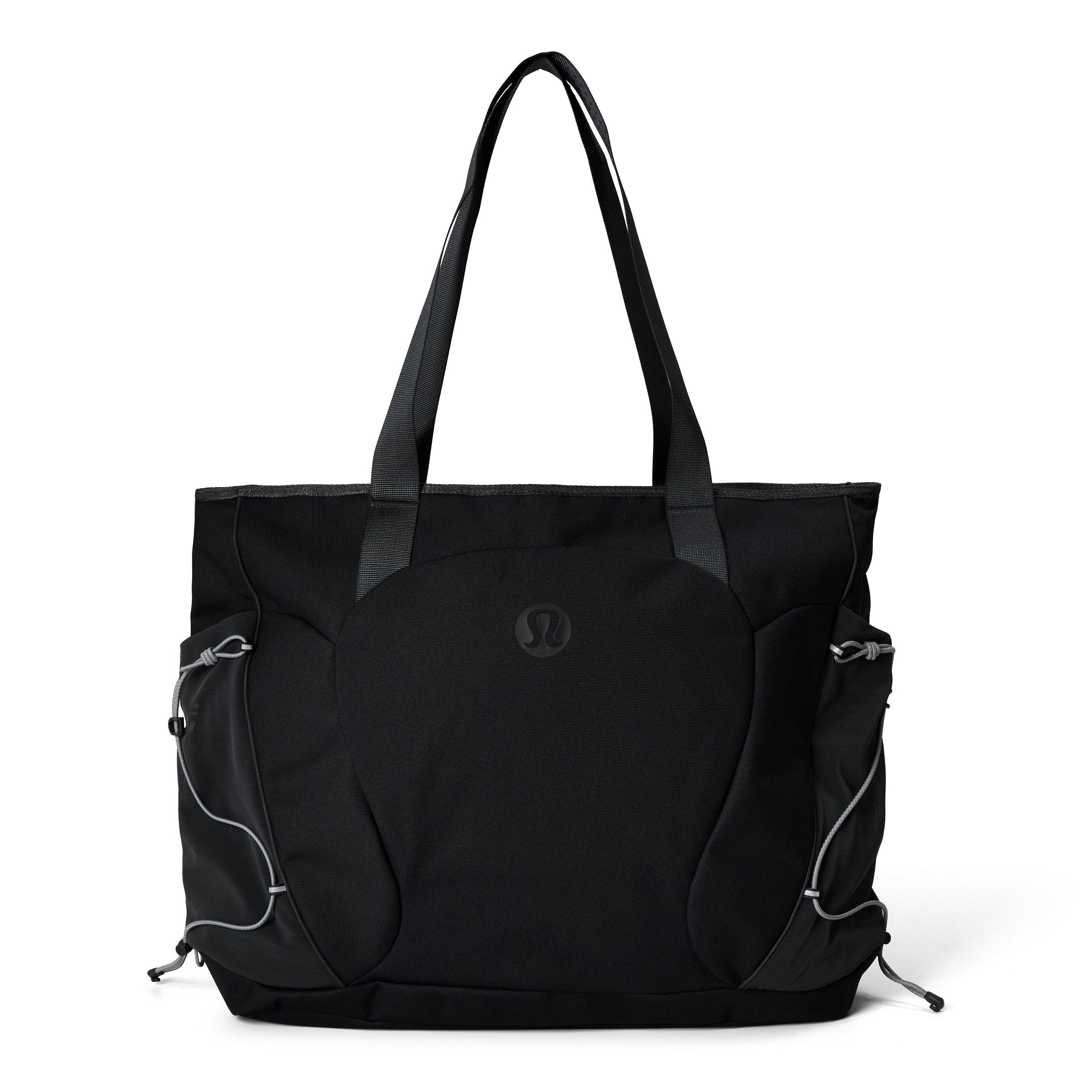 Lululemon LLM Scuba Tote Ld64 - Black Grp Grey