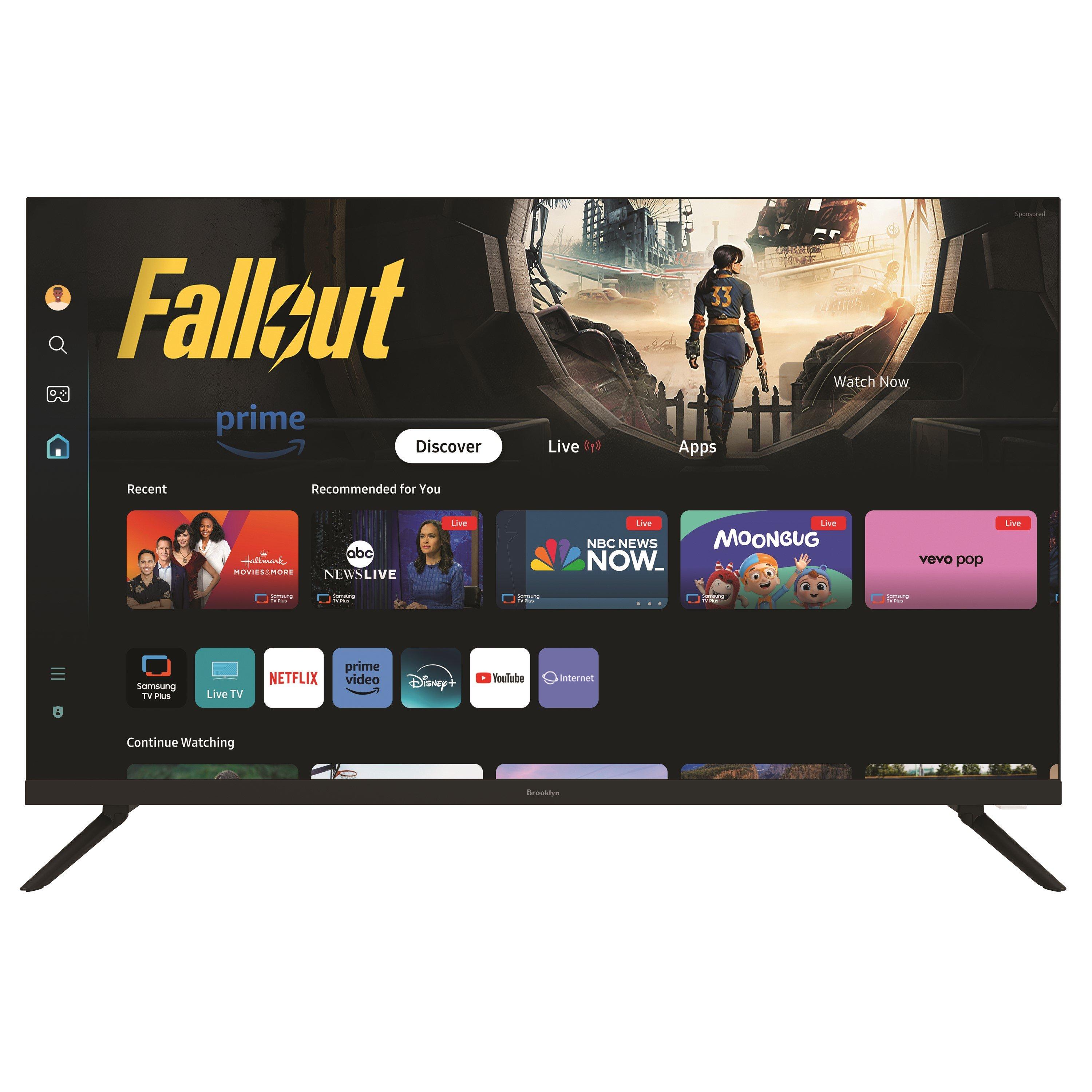 Black - Brooklyn - 32-Inch Smart Television - 1