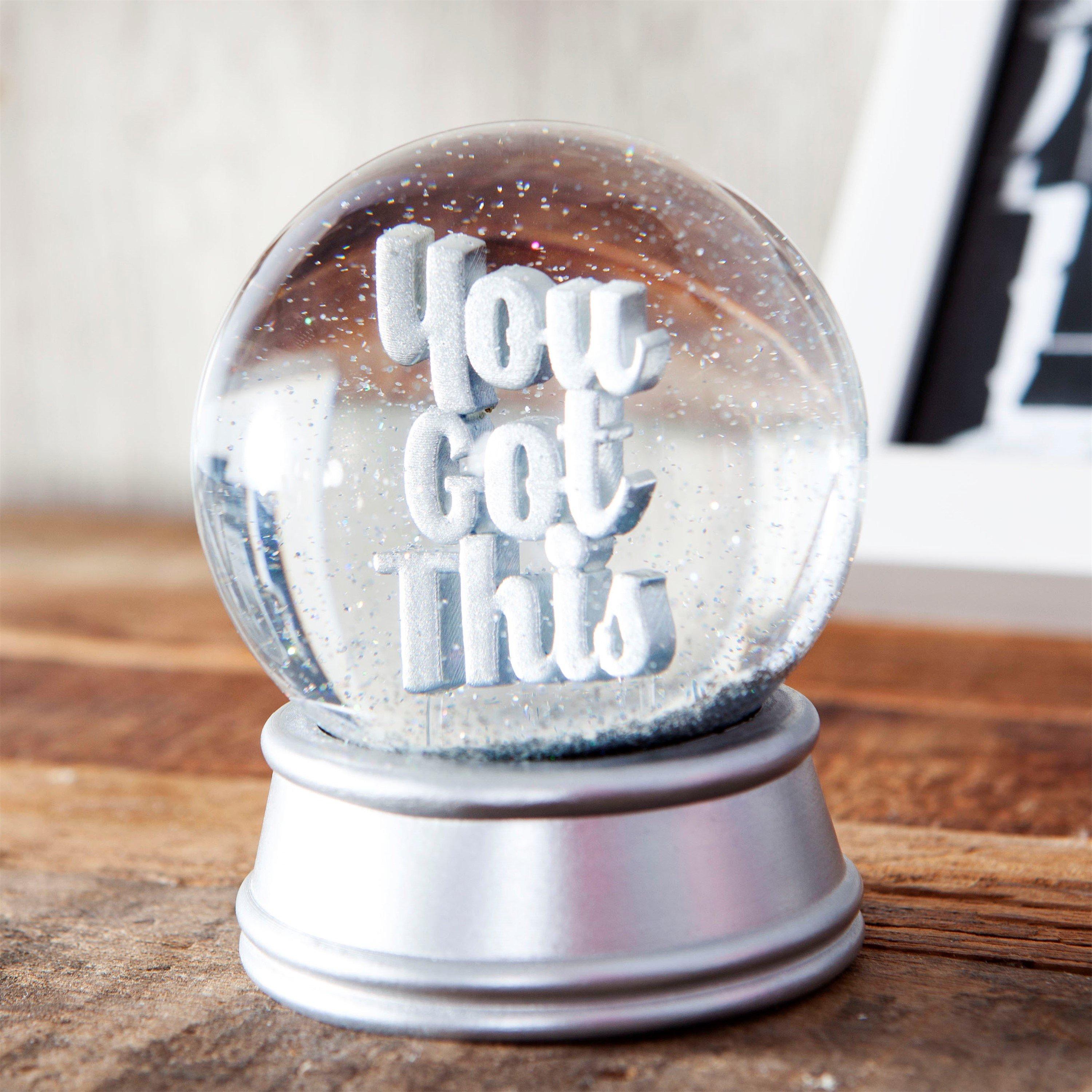 Multi - Boxer Gifts - You Got This Novelty Glitter Snow Globe Ornament - 3