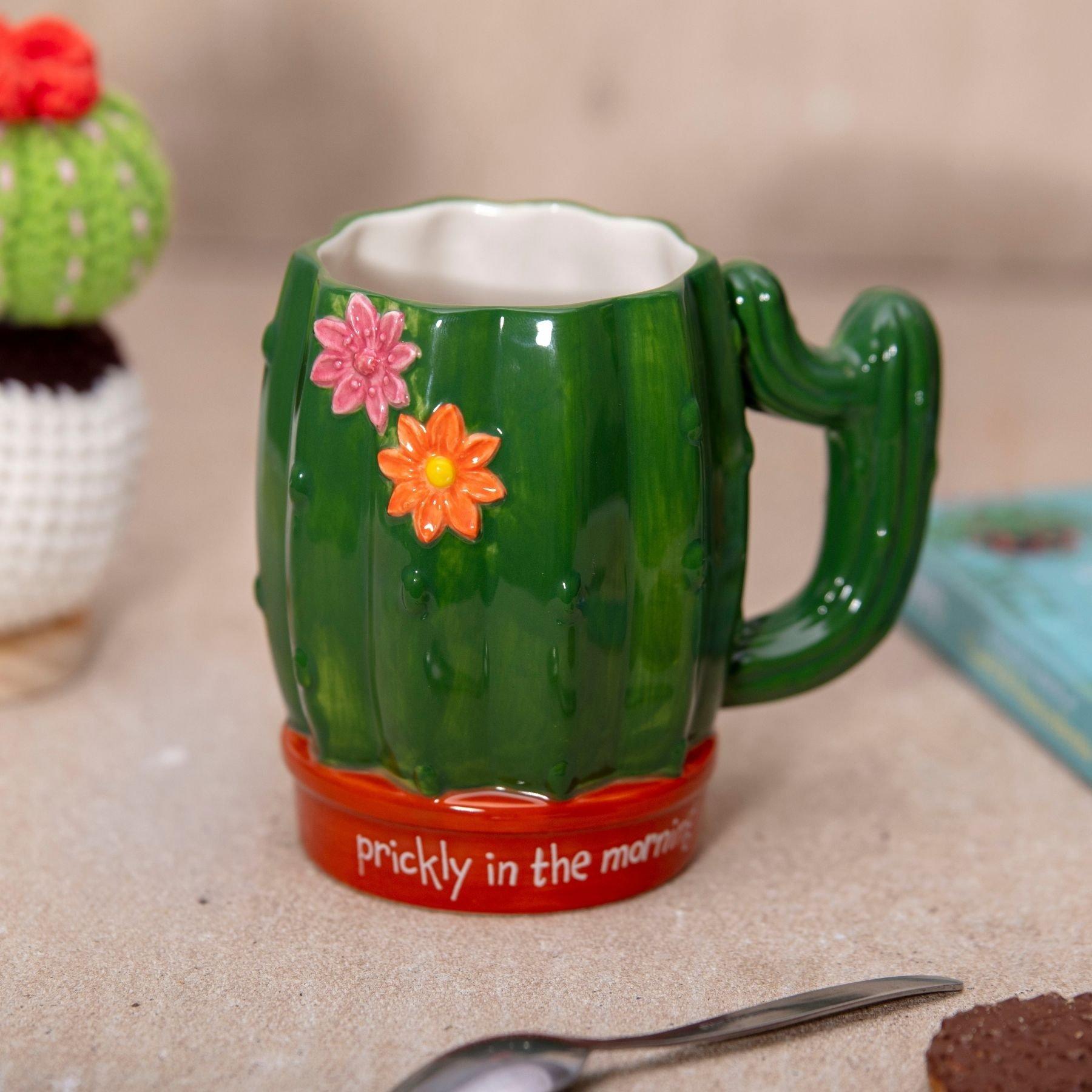 Multi - Boxer Gifts - Cactus Gift Mug - Prickly in the Morning - Gift - 5