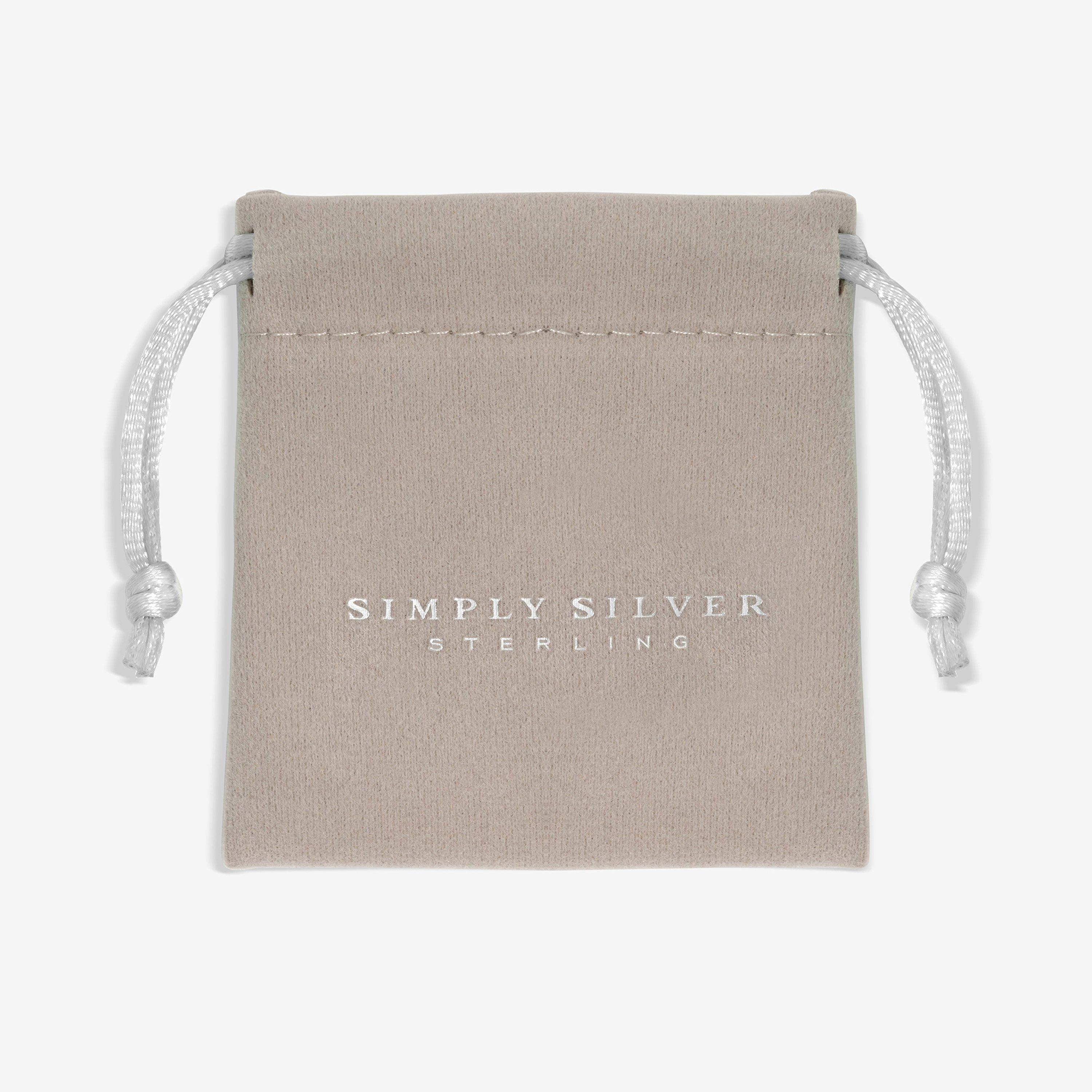 Silver - Simply Silver - Sterling Silver 925 Interlink Heart Necklace - 4