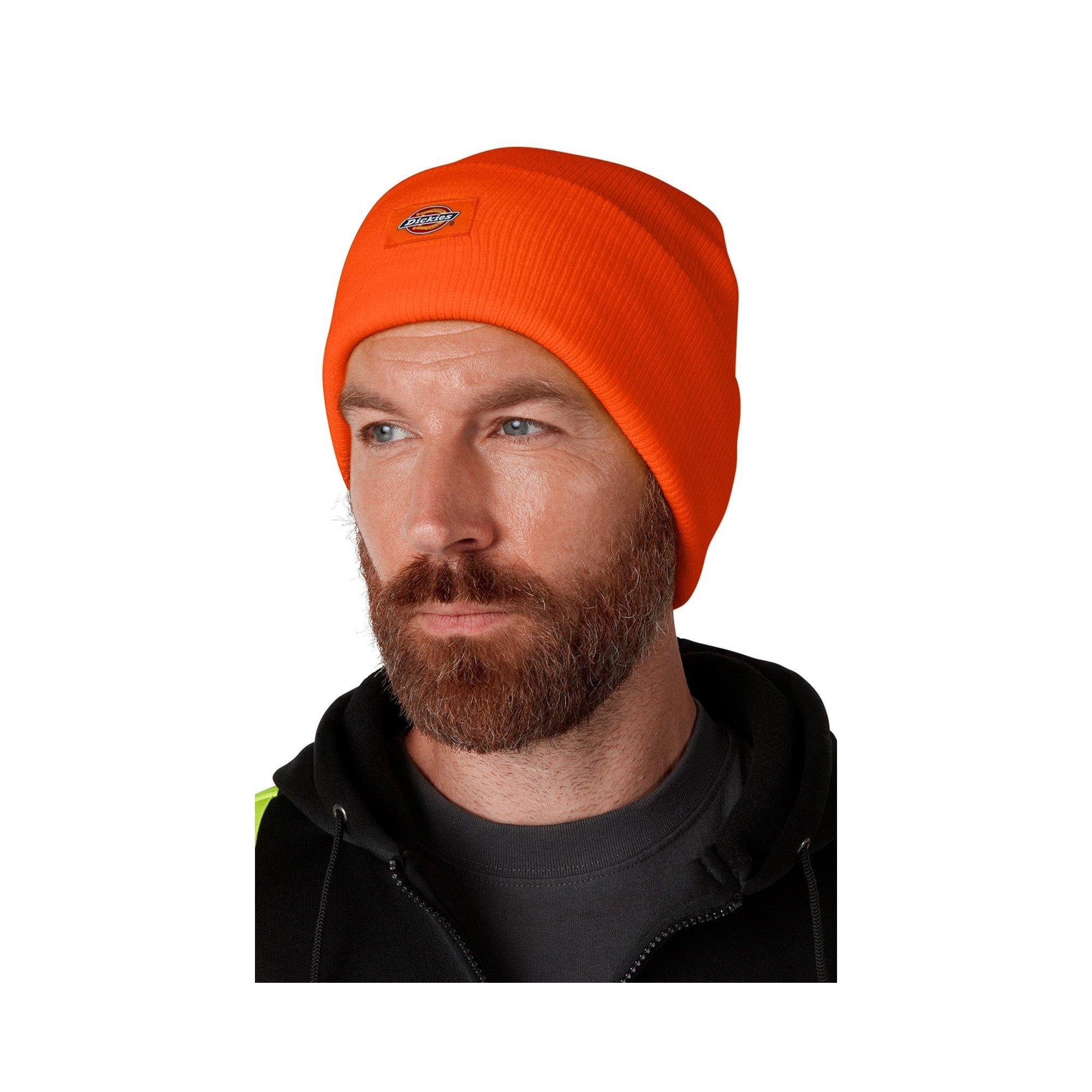 Neon Orange - Dickies - Acrylic Cuffed Beanie - 3