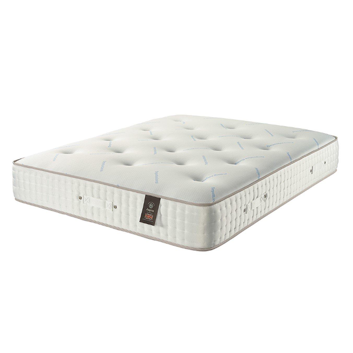 White - Aspire - 7000 Pocket Climate Cool Wool Mattress - Du - 3