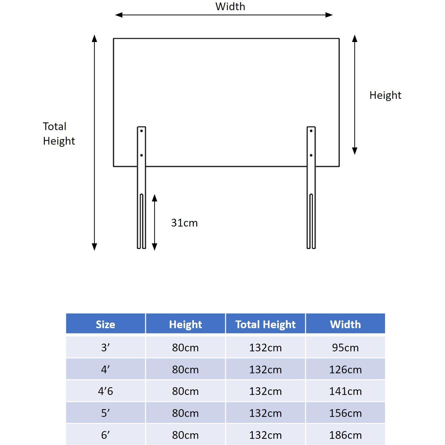 Silver - Aspire - Olivier 80 cm Headboard, Kimiyo Linen Fabric, Gran - 3