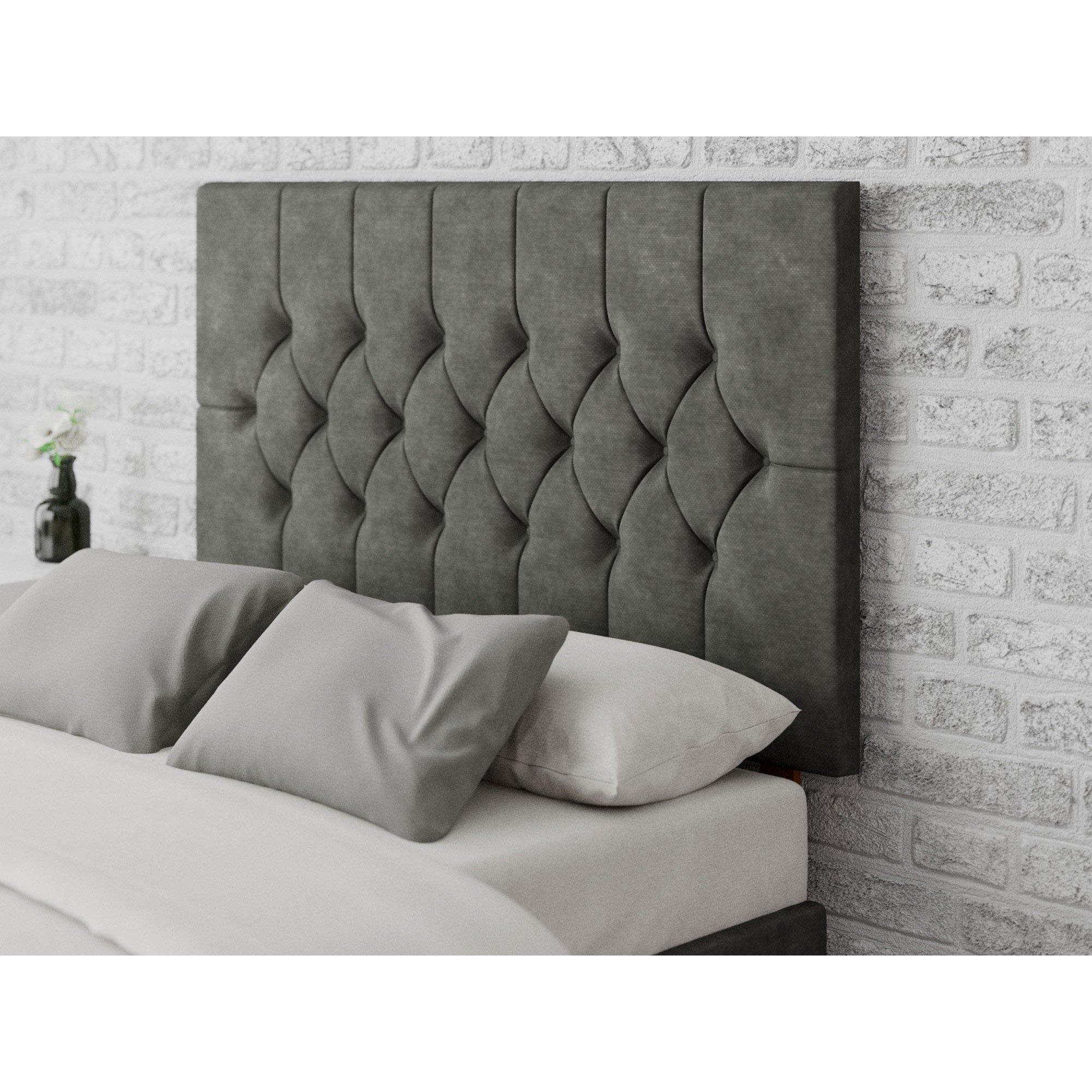 Olivier 80 cm Headboard, Kimiyo Linen Fabric, Gran