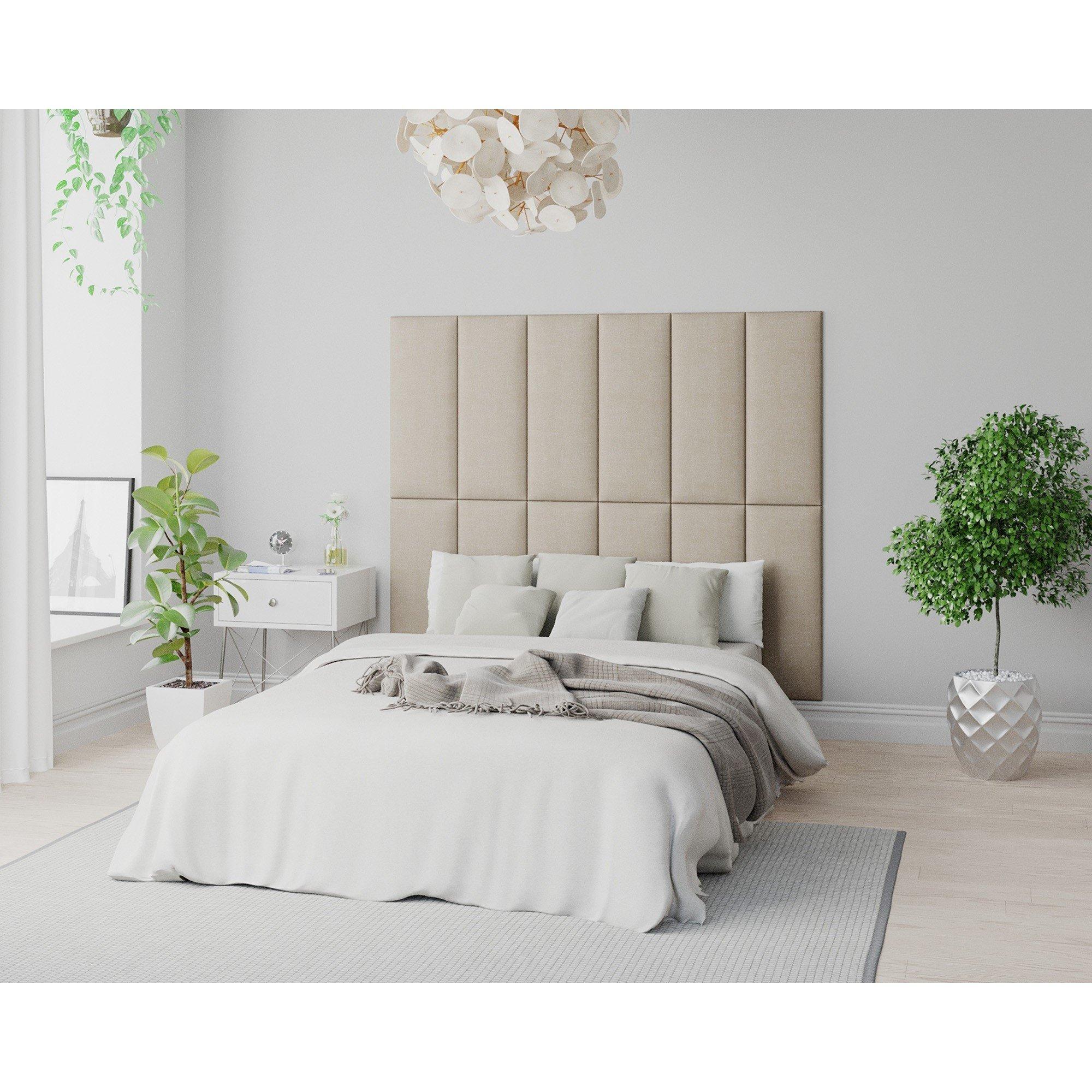 Cream - Aspire - EasyMount Wall Mounted Upholstered Panels, - 1