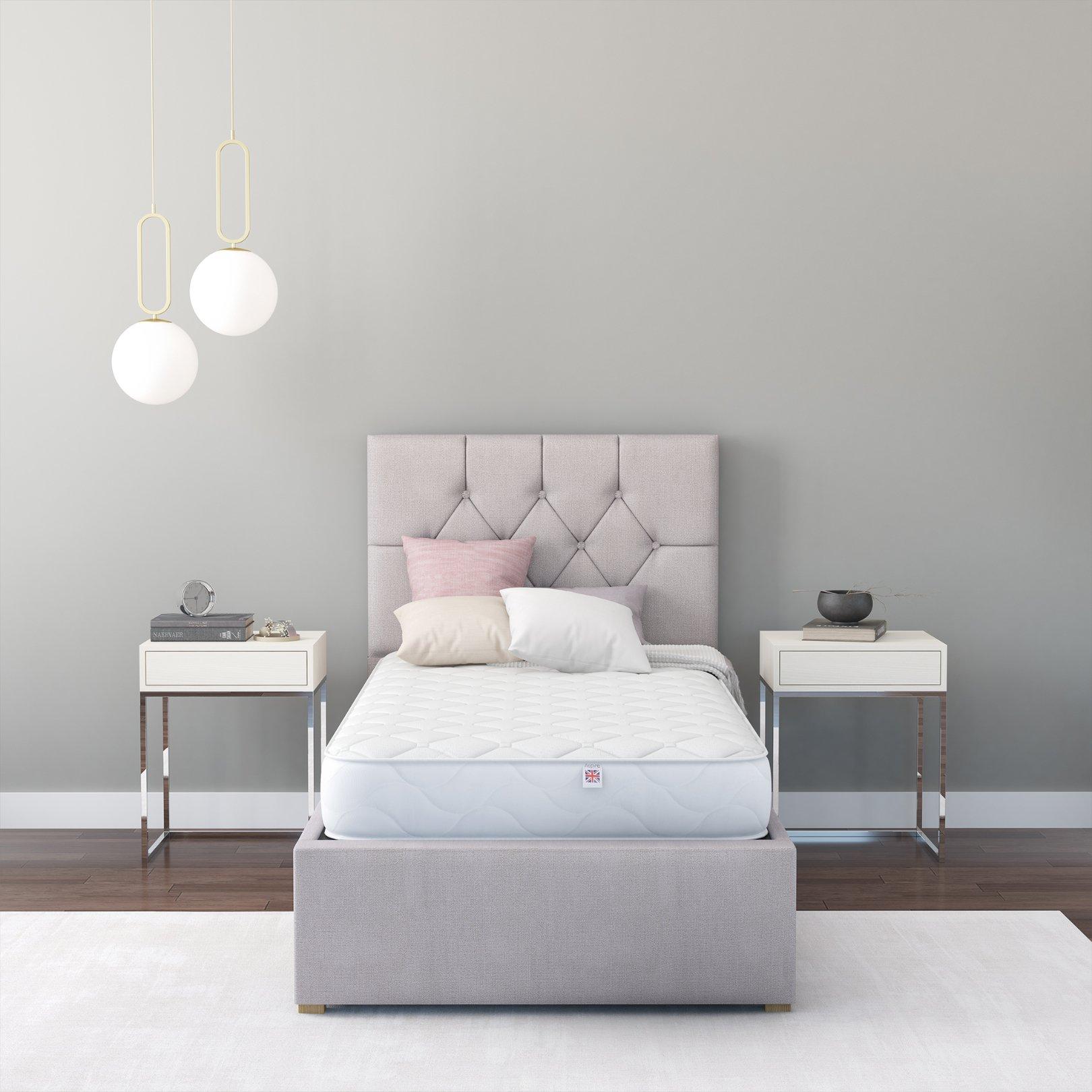 White - Aspire - Aspire Quilted Memory Foam Hybrid Mattress - 2