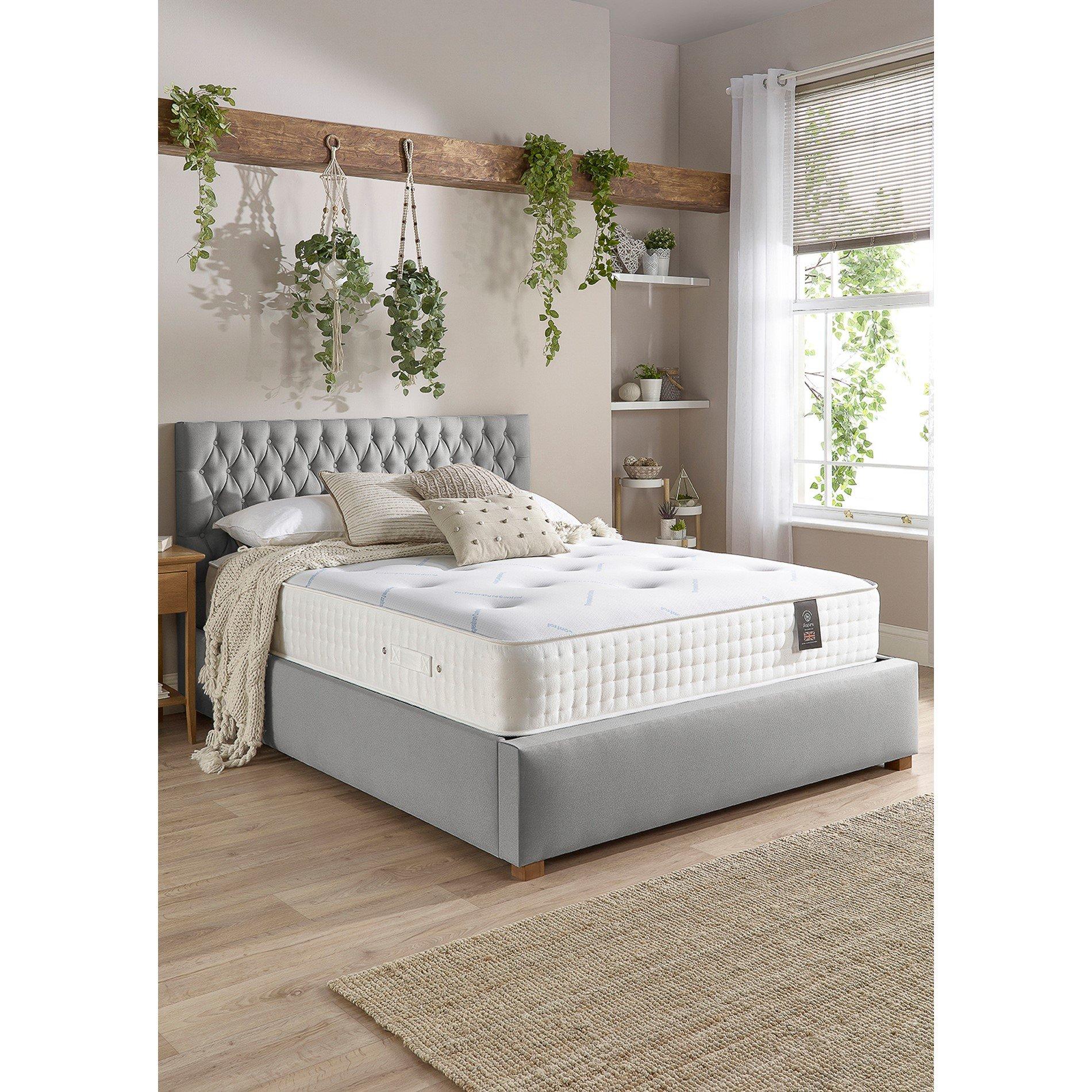 White - Aspire - Aspire 3000 Pocket Climate Cool Wool Mattress - 1