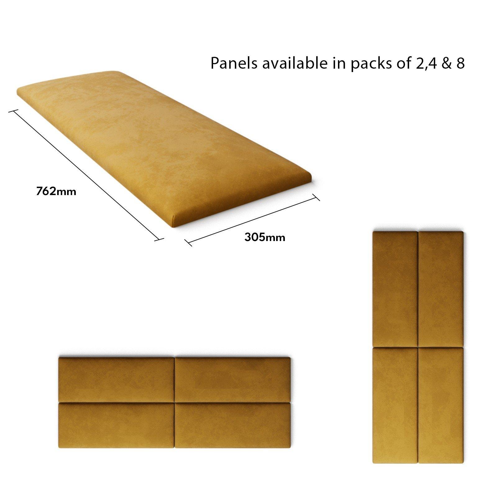 Ochre - Aspire - Aspire EasyMount Wall Mounted Upholstered Panels, - 5