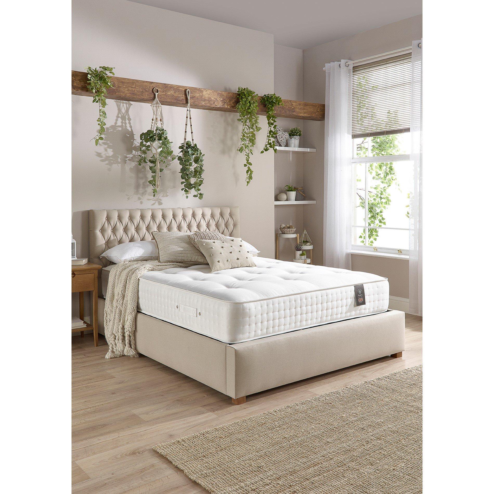 White - Aspire - 3000 Pocket Wool Cashmere & Silk Mattress - 1