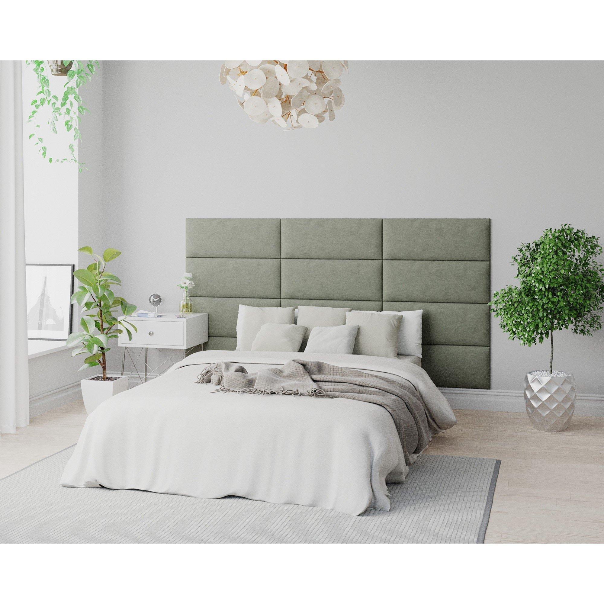 Duck Egg - Aspire - Aspire EasyMount Wall Mounted Upholstered Panels, - 4