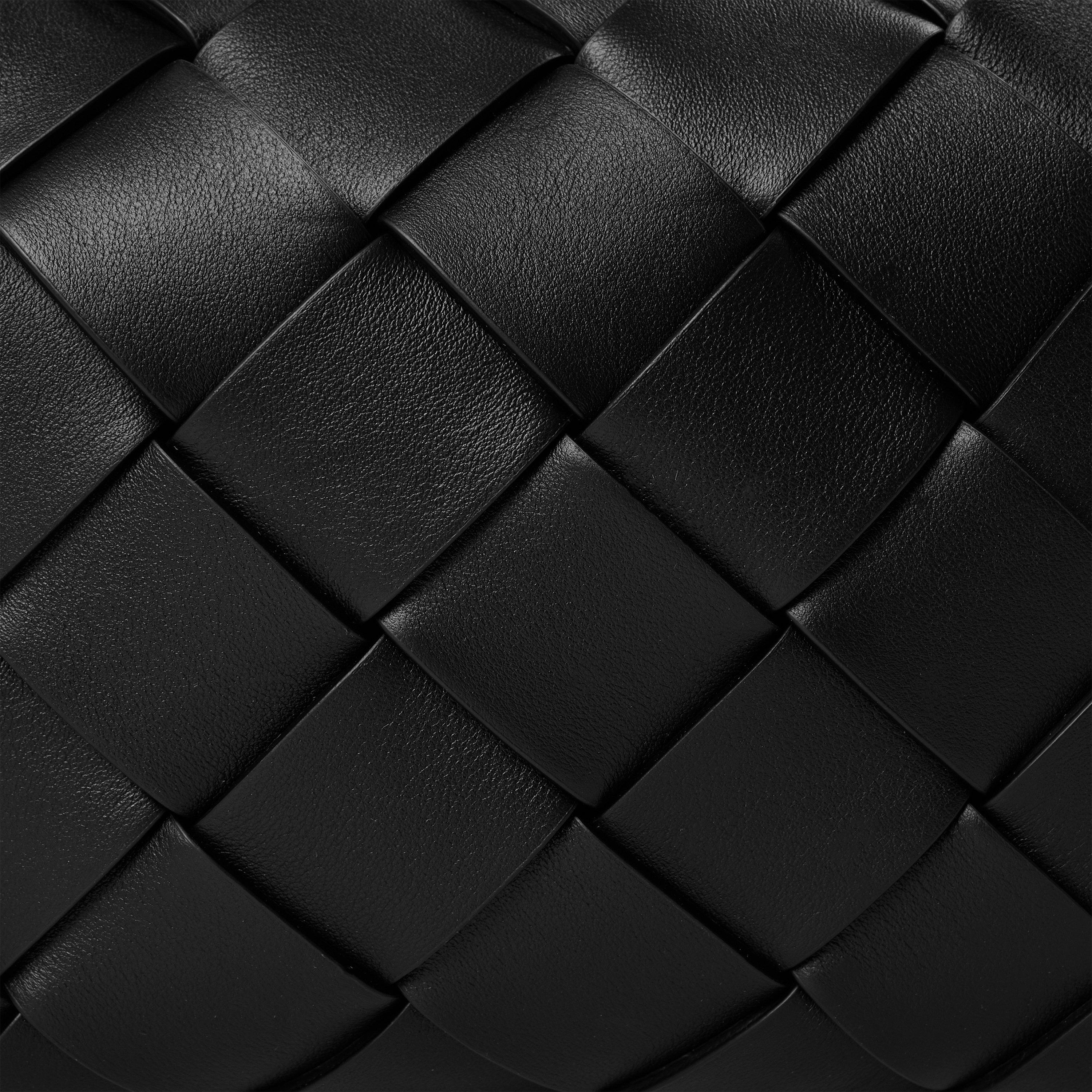 Black - Bottega Veneta - Diago Leather Pouch - 4
