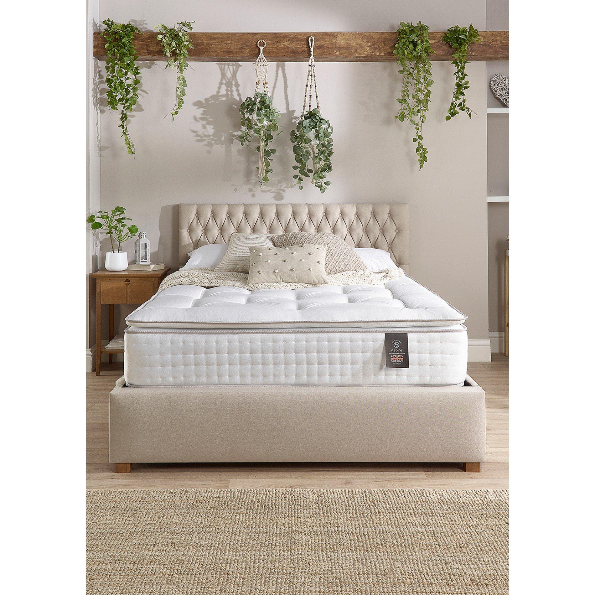 White - Aspire - Aspire 5000 Pocket Wool Cashmere & Silk Pillowtop - 2