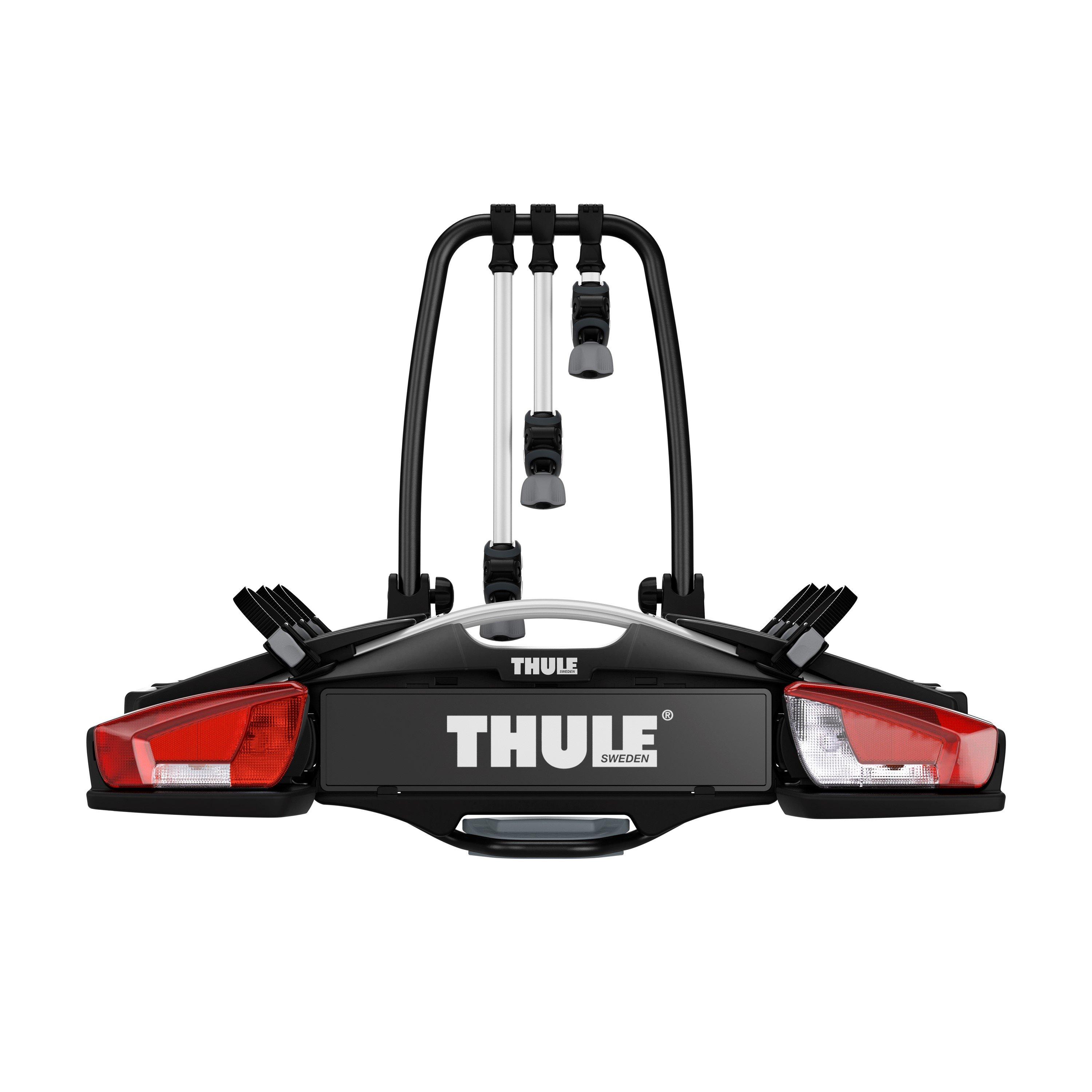 Noir - Thule - VeloComp 13-pin Three-Bike Towbar Bike Rack - 2