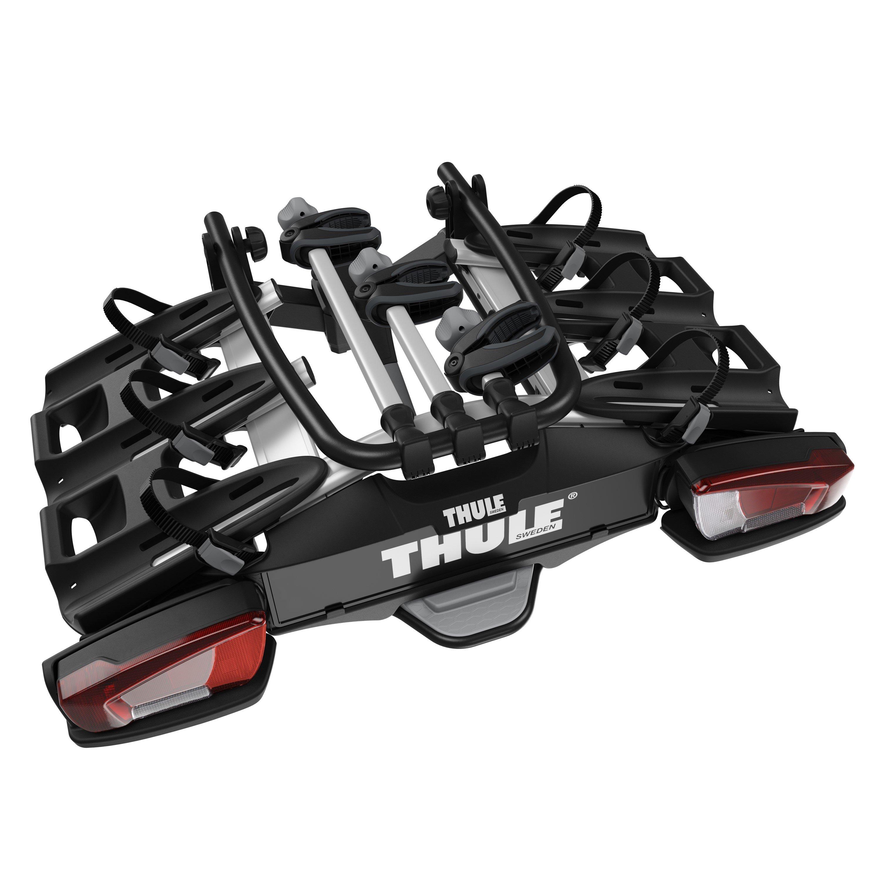 Noir - Thule - VeloComp 13-pin Three-Bike Towbar Bike Rack - 3