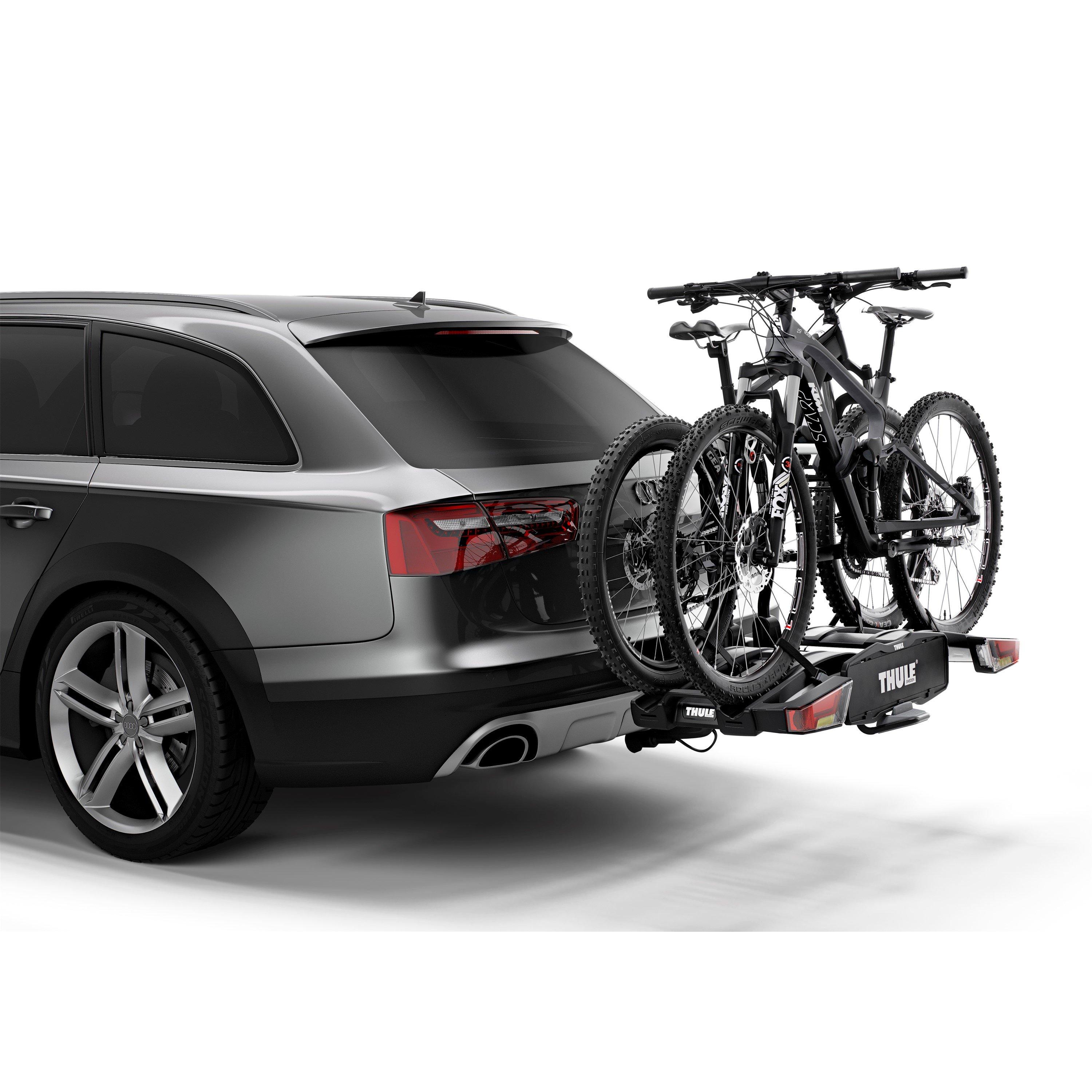 Noir - Thule - VeloComp 13-pin Two-Bike Towbar Bike Rack - 5