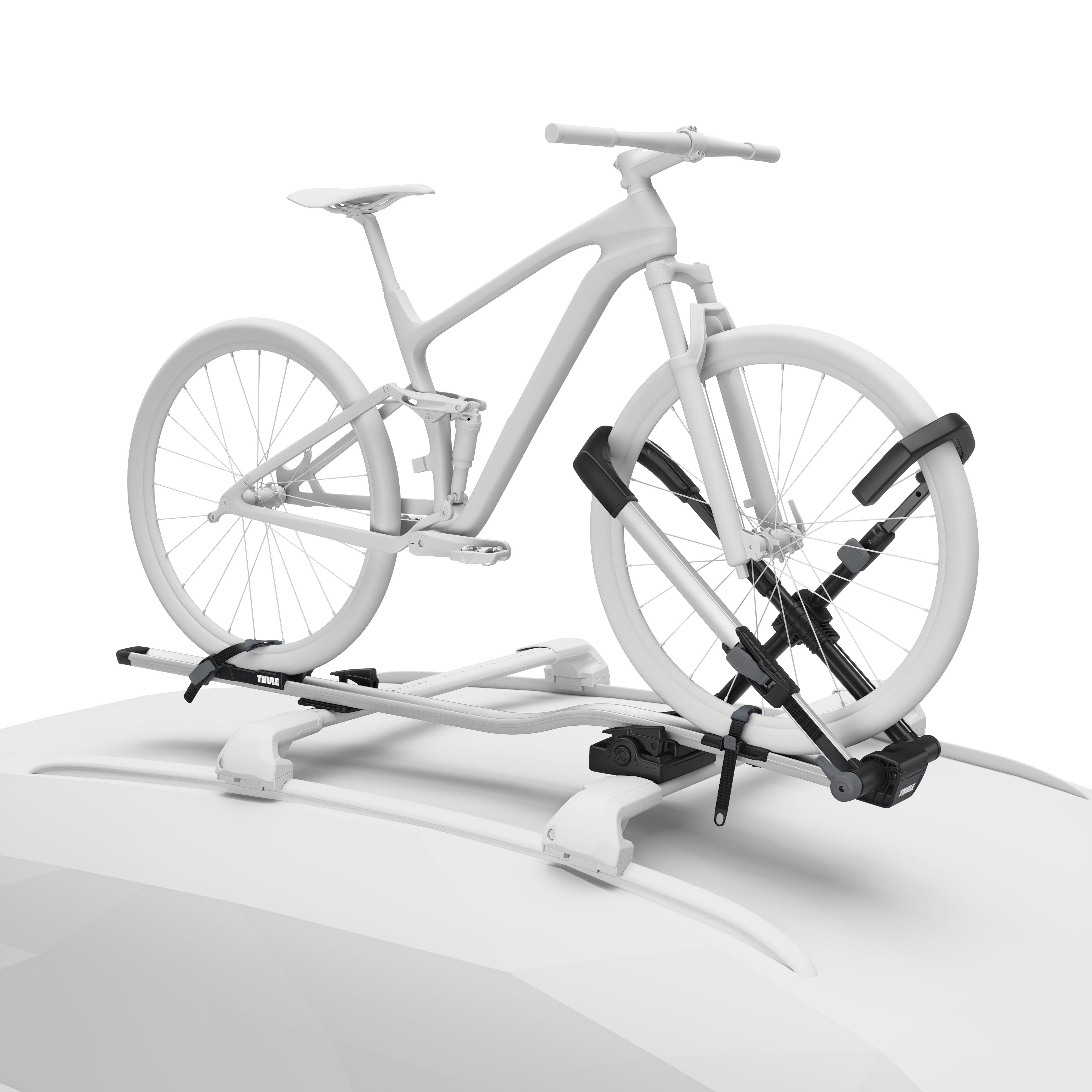 Noir - Thule - UpRide 599 Roof Top Bike Rack - 4