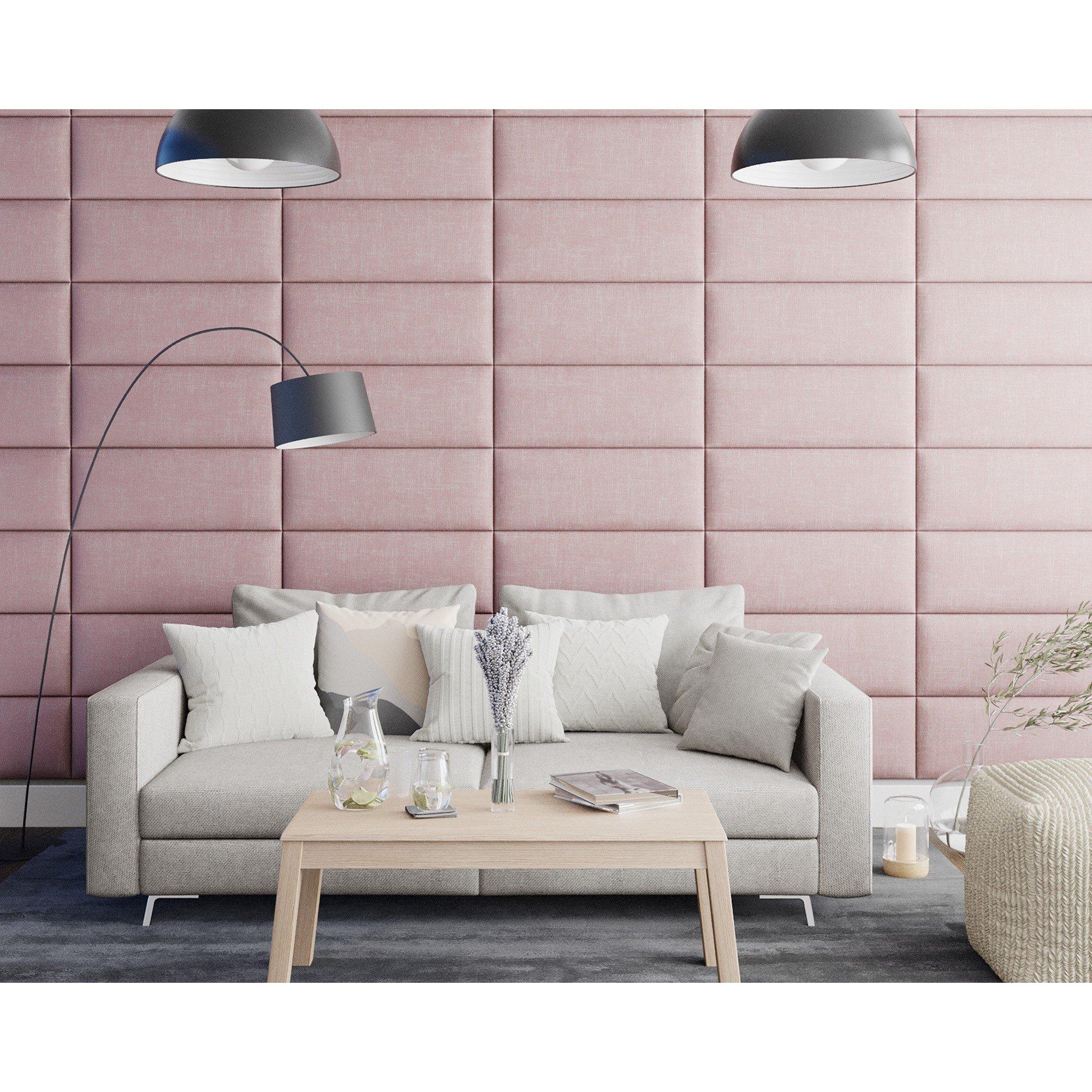 Tea Rose - Aspire - Aspire EasyMount Wall Mounted Upholstered Panels, - 2