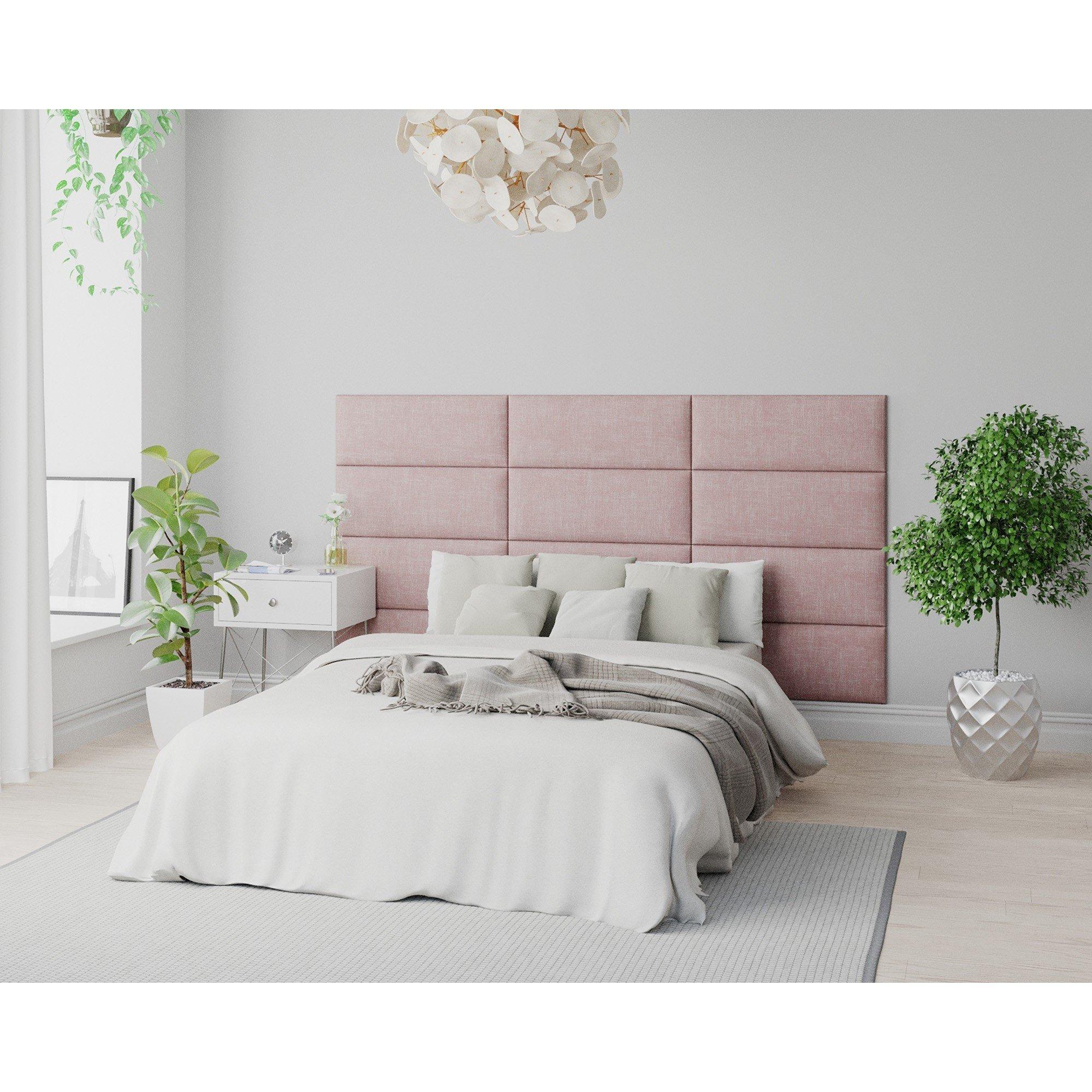 Tea Rose - Aspire - Aspire EasyMount Wall Mounted Upholstered Panels, - 4