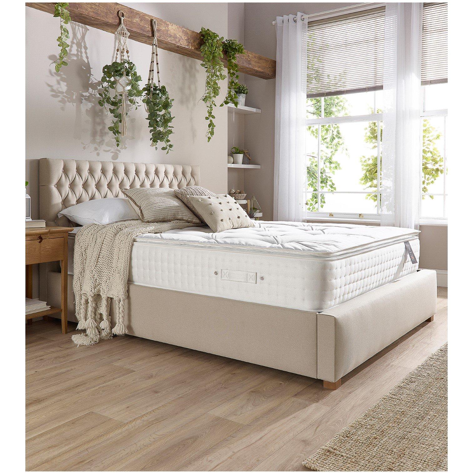 White - Aspire - Aspire 3000 Pocket Wool Cashmere & Silk Pillowtop - 3