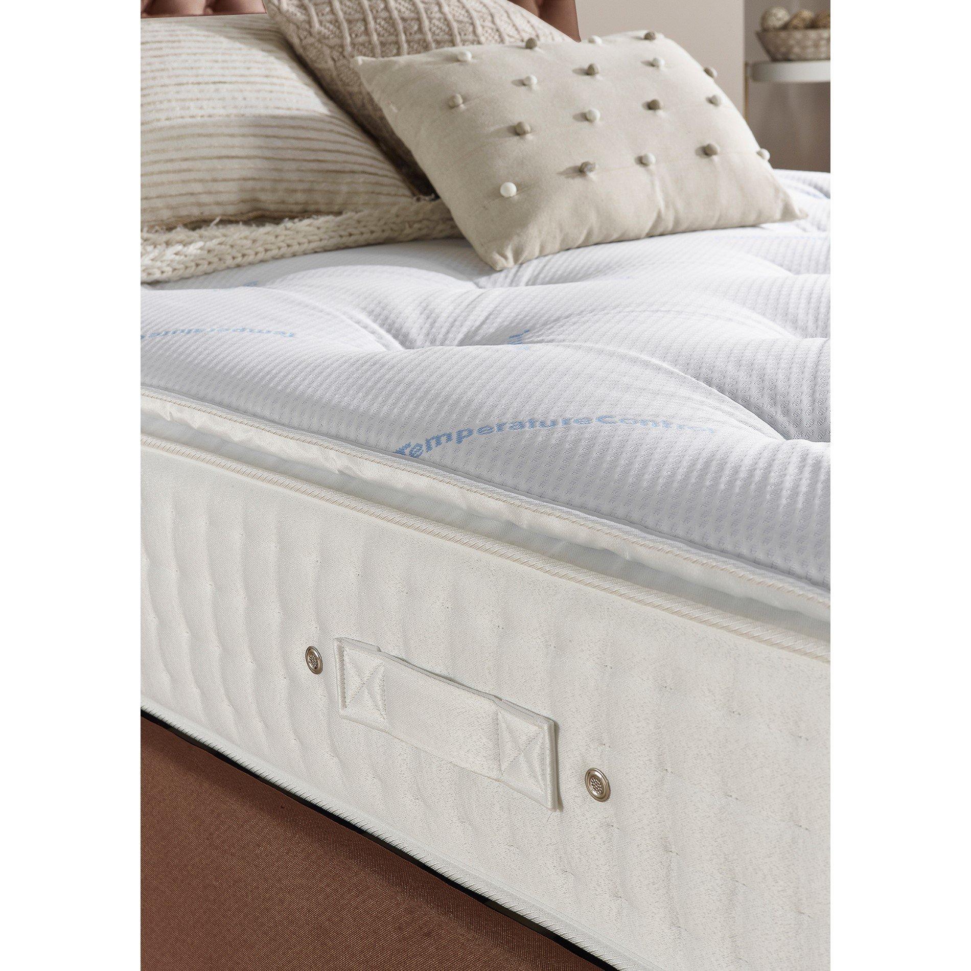 White - Aspire - Aspire 3000 Pocket Climate Cool Wool Pillowtop Mat - 3