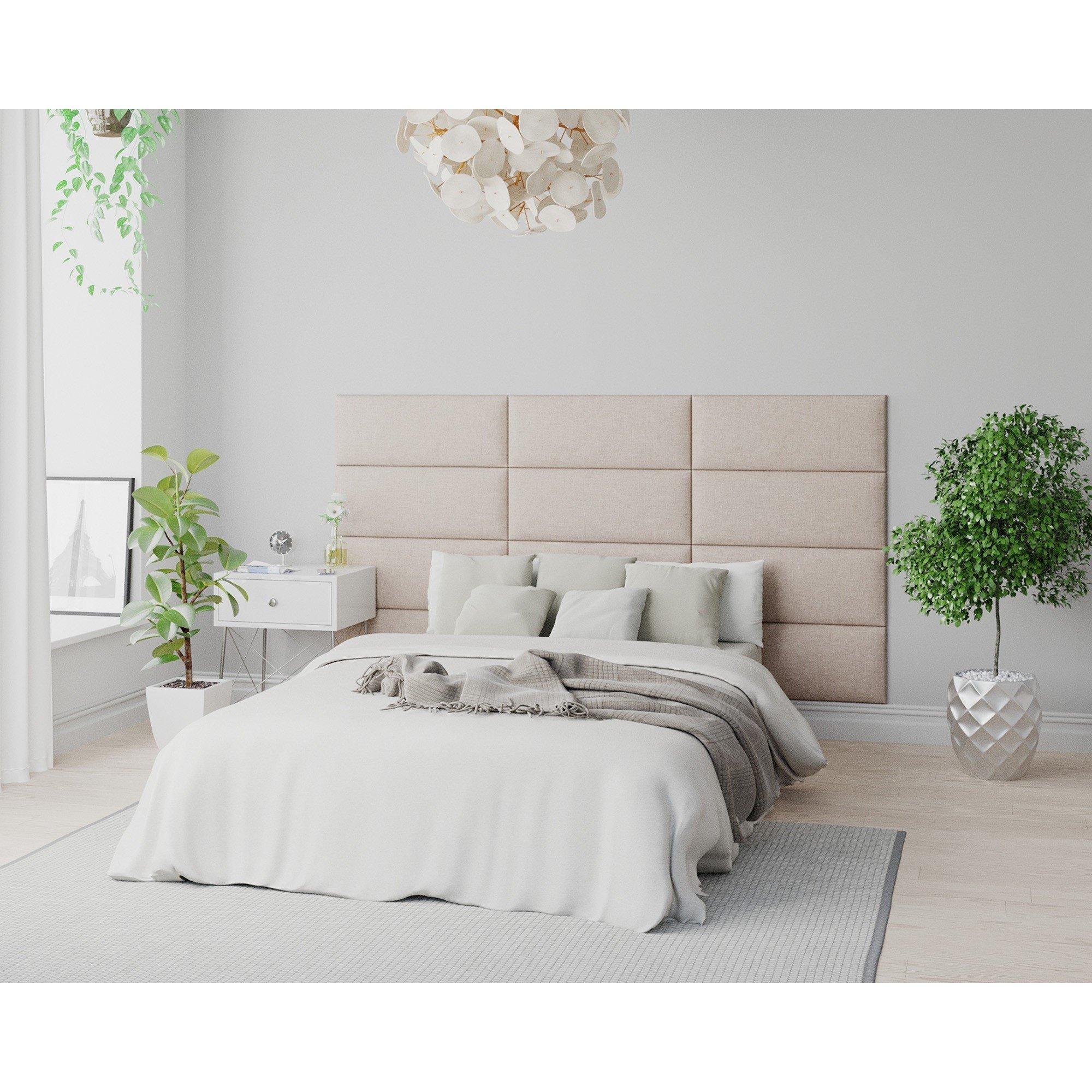 Natural - Aspire - Aspire EasyMount Wall Mounted Upholstered Panels, - 4