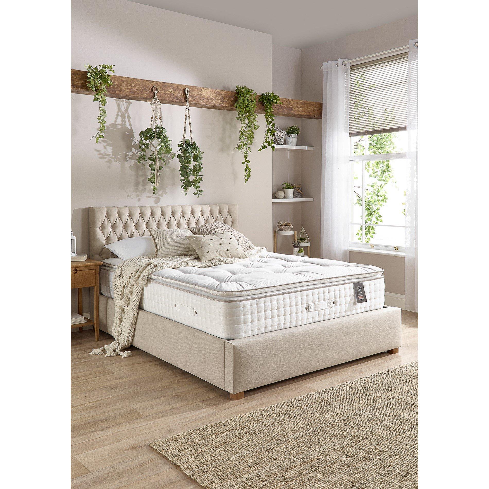 White - Aspire - 7000 Pocket Wool Cashmere & Silk Pillowtop - 1
