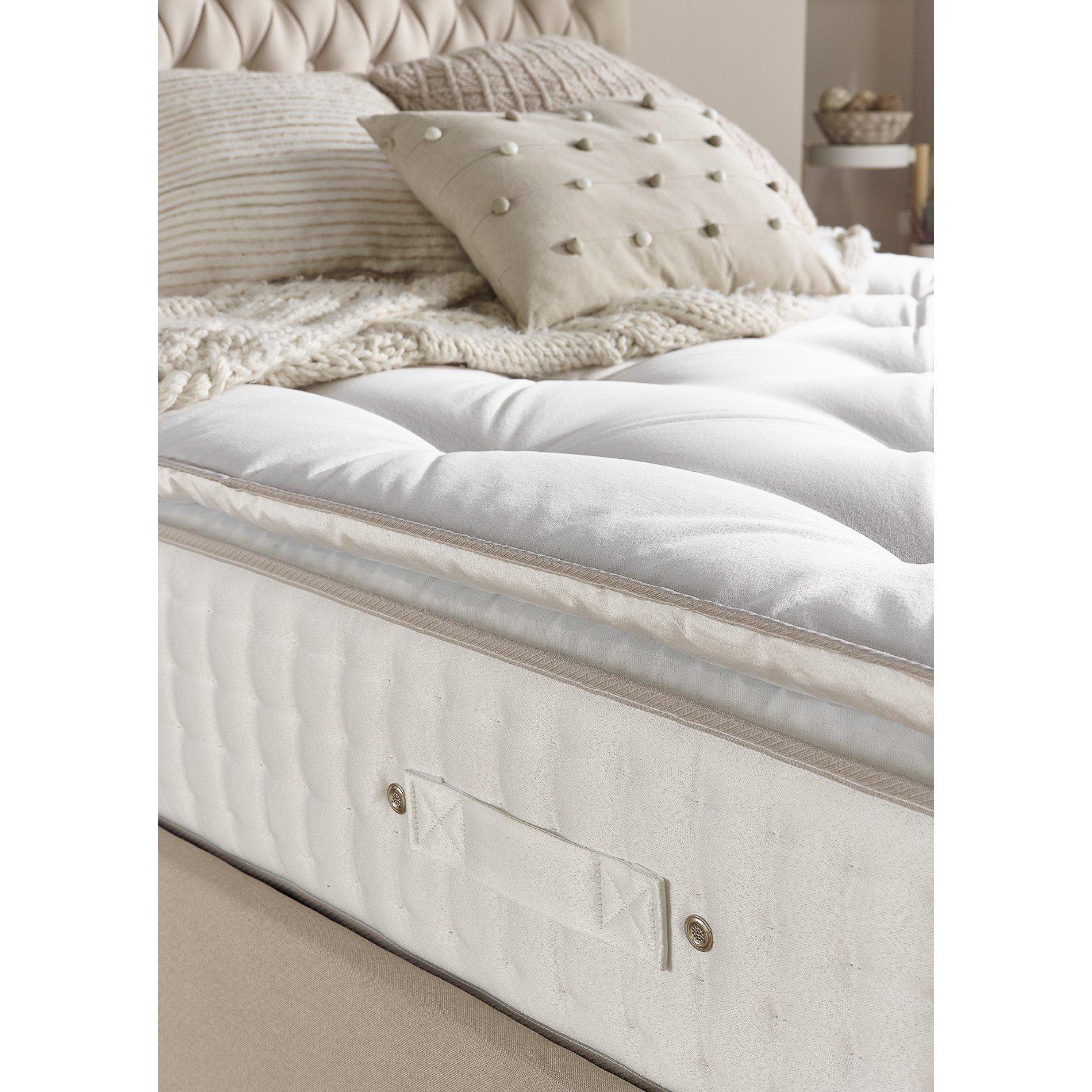 White - Aspire - Aspire 7000 Pocket Wool Cashmere & Silk Pillowtop - 4