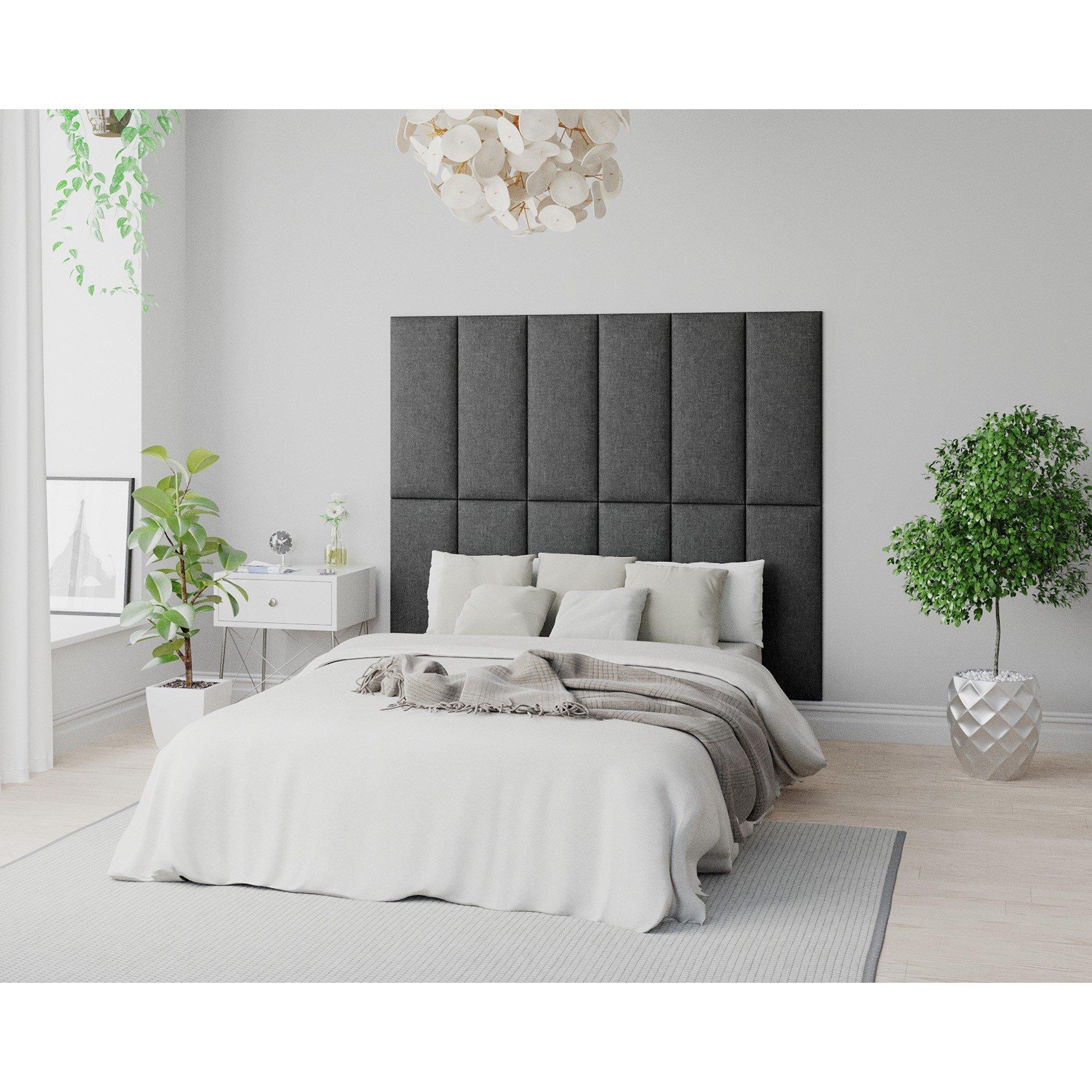 Charcoal - Aspire - EasyMount Wall Mounted Upholstered Panels, - 1