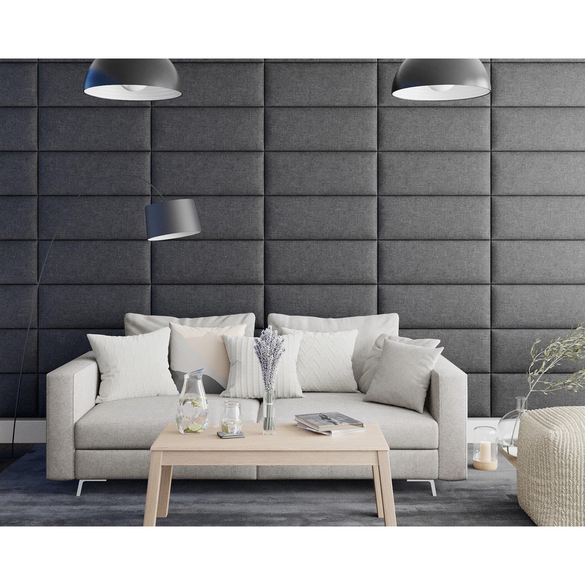 Charcoal - Aspire - Aspire EasyMount Wall Mounted Upholstered Panels, - 2