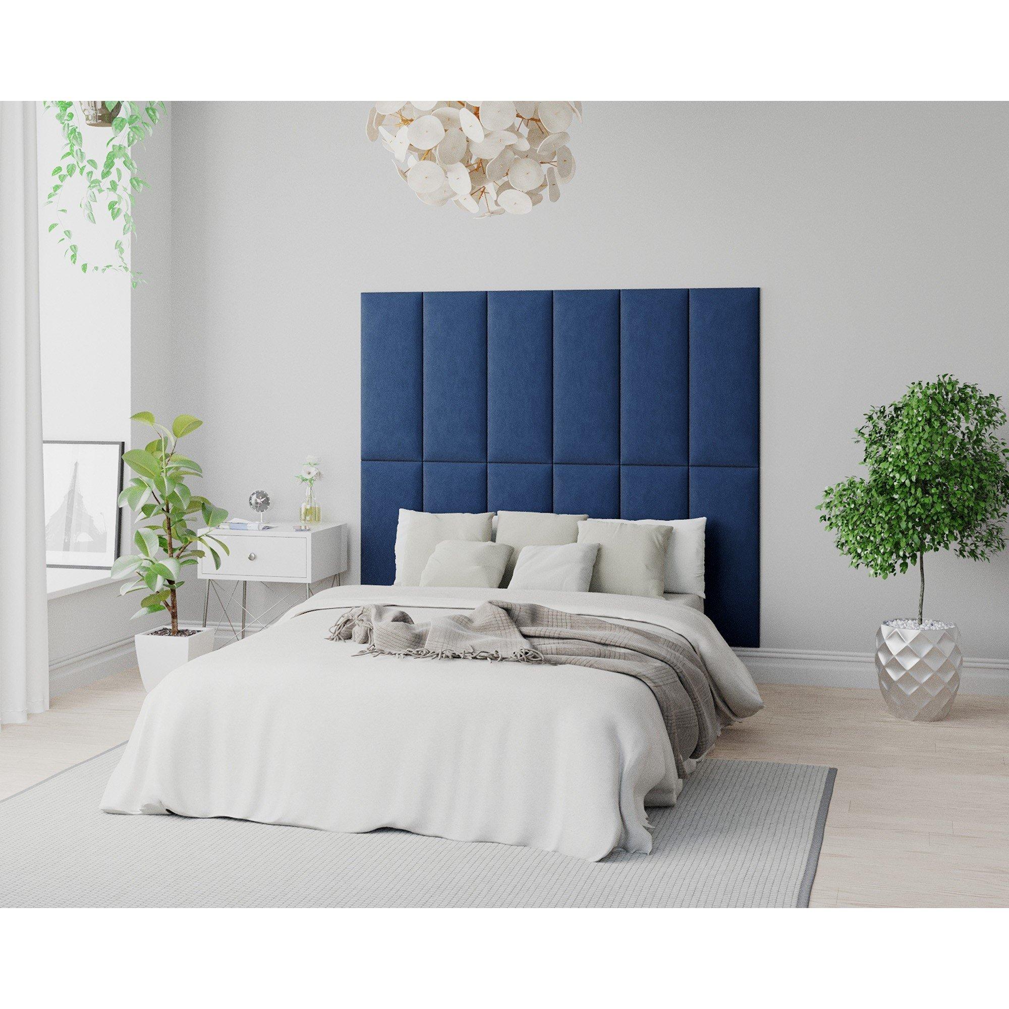 Navy - Aspire - EasyMount Wall Mounted Upholstered Panels, - 1