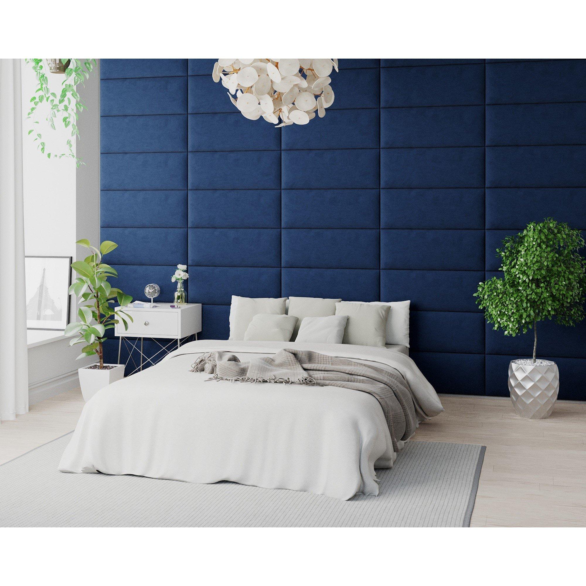 Navy - Aspire - Aspire EasyMount Wall Mounted Upholstered Panels, - 3