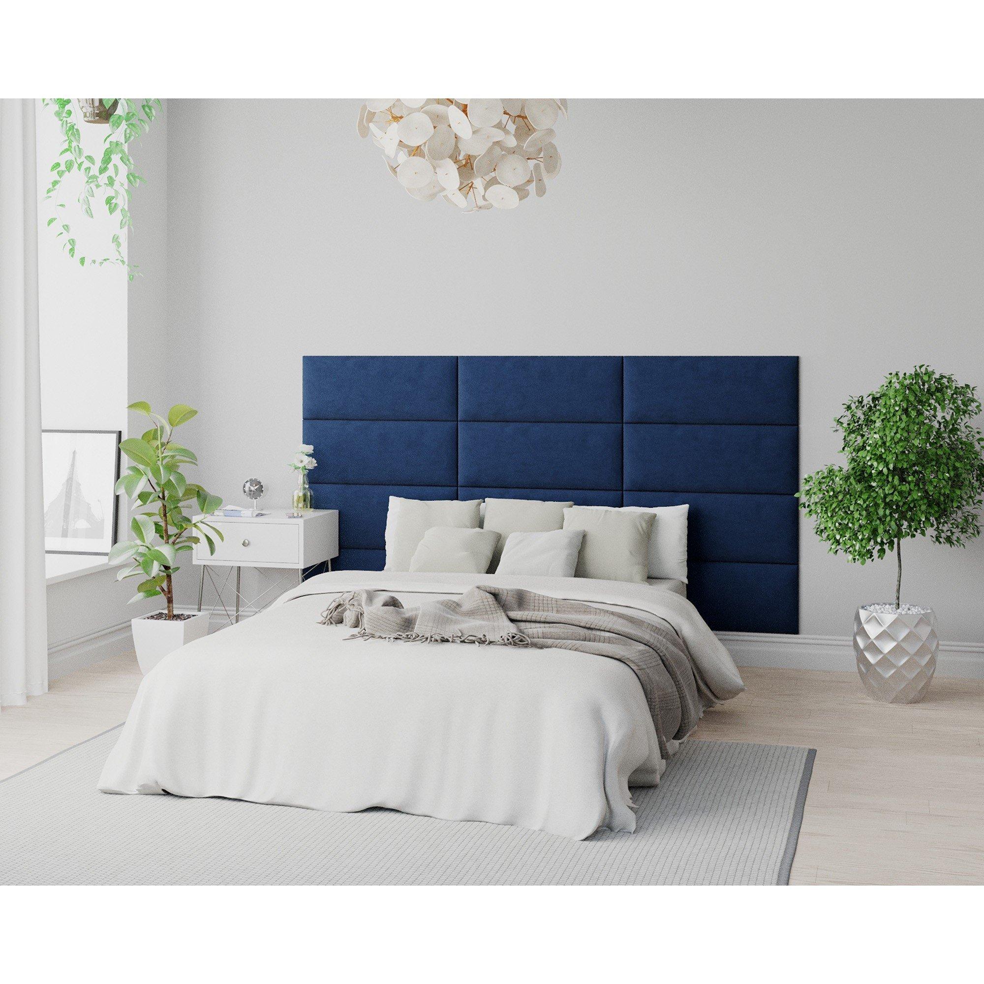 Navy - Aspire - Aspire EasyMount Wall Mounted Upholstered Panels, - 4