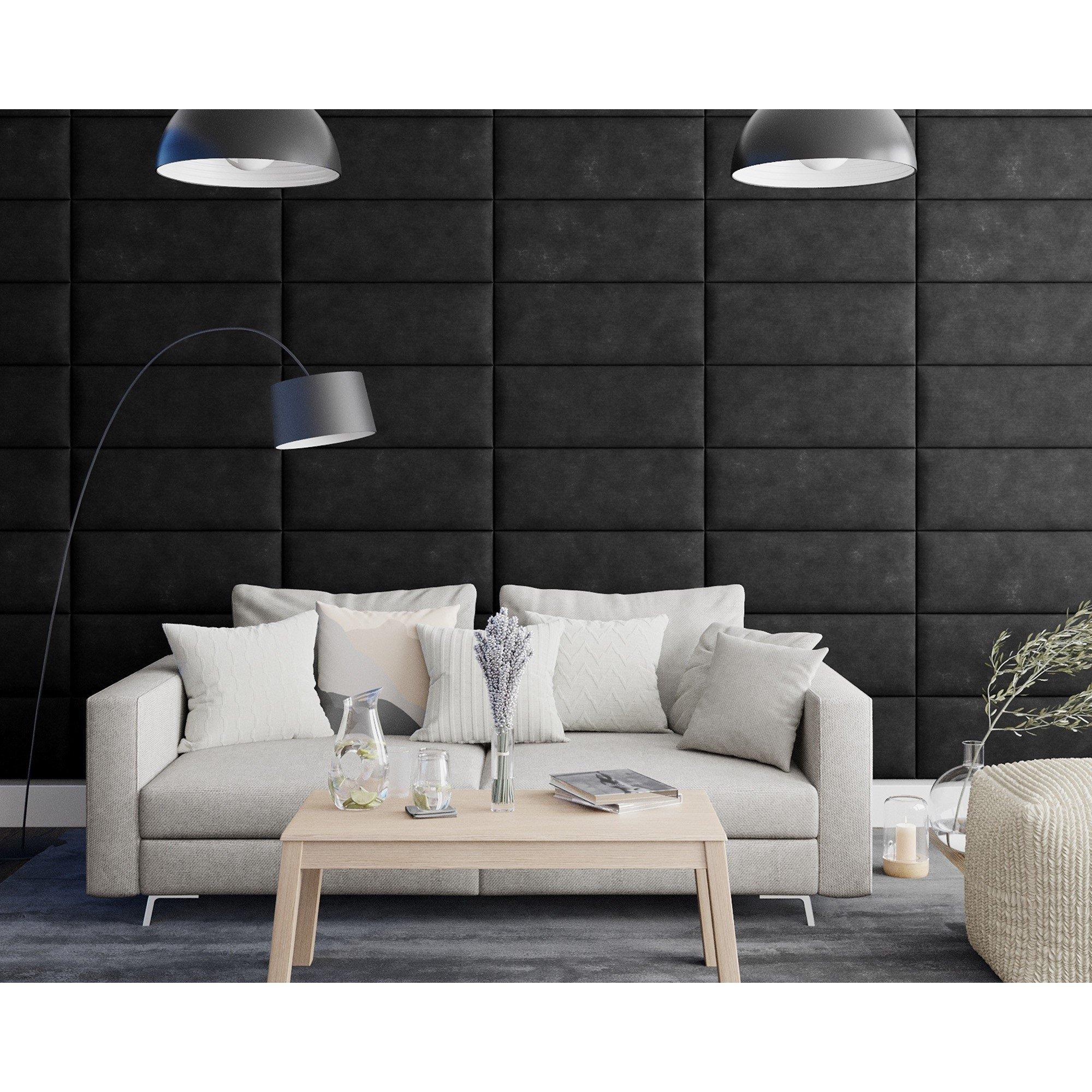 Charcoal - Aspire - Aspire EasyMount Wall Mounted Upholstered Panels, - 2