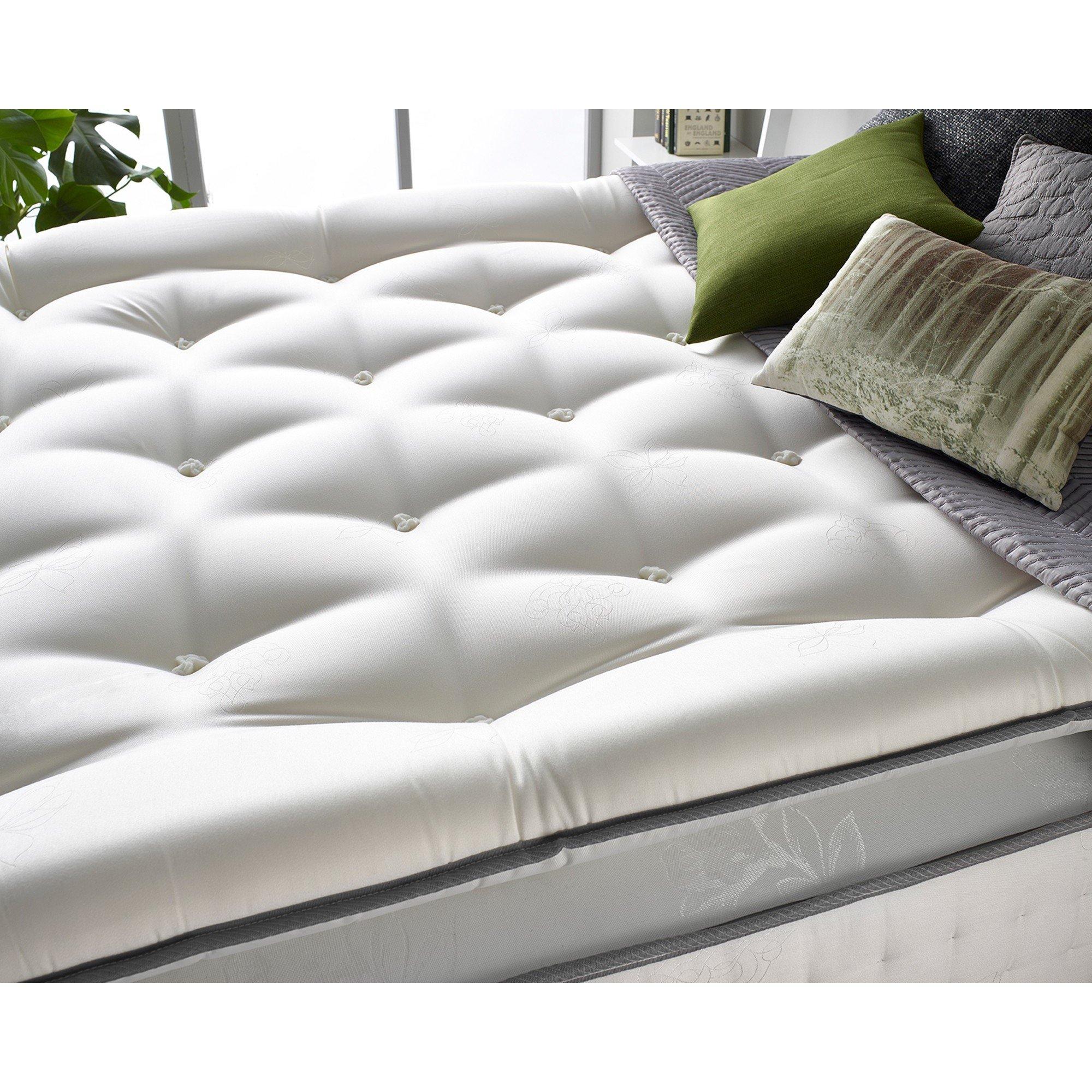 White - Aspire - Pocket 1000 Memory Pillowtop Mattress - 4