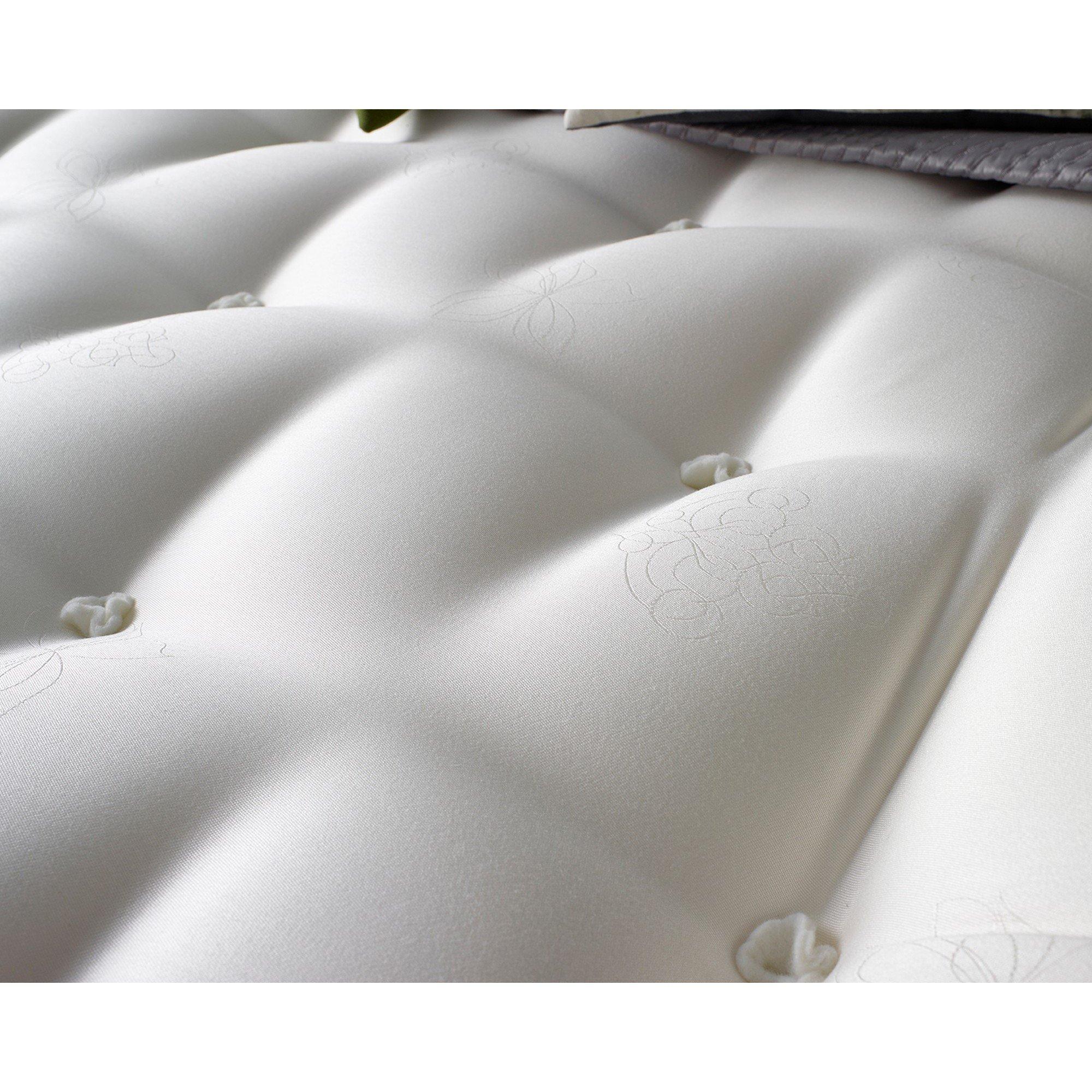 White - Aspire - Pocket 1000 Memory Pillowtop Mattress - 5