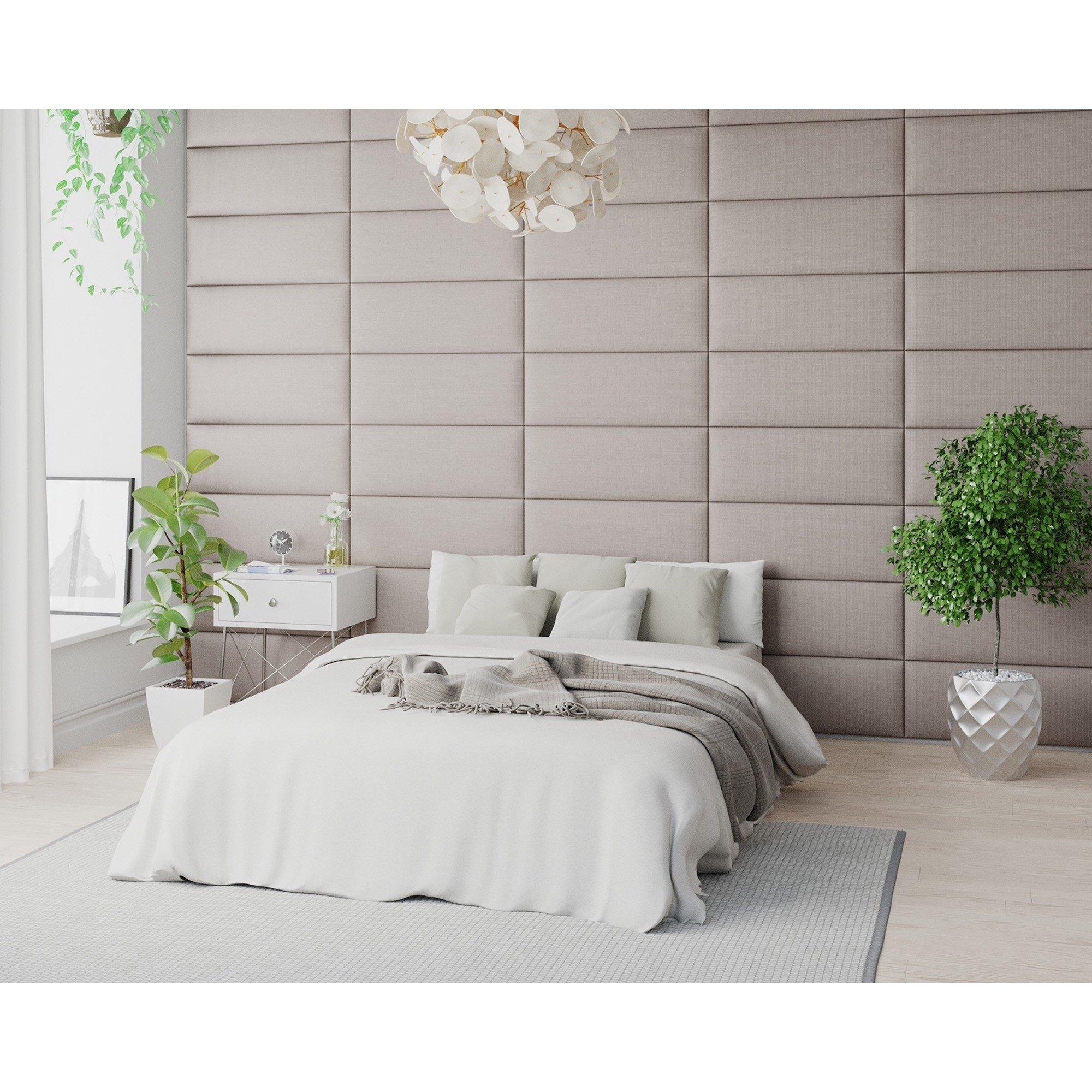 Off White - Aspire - Aspire EasyMount Wall Mounted Upholstered Panels, - 3