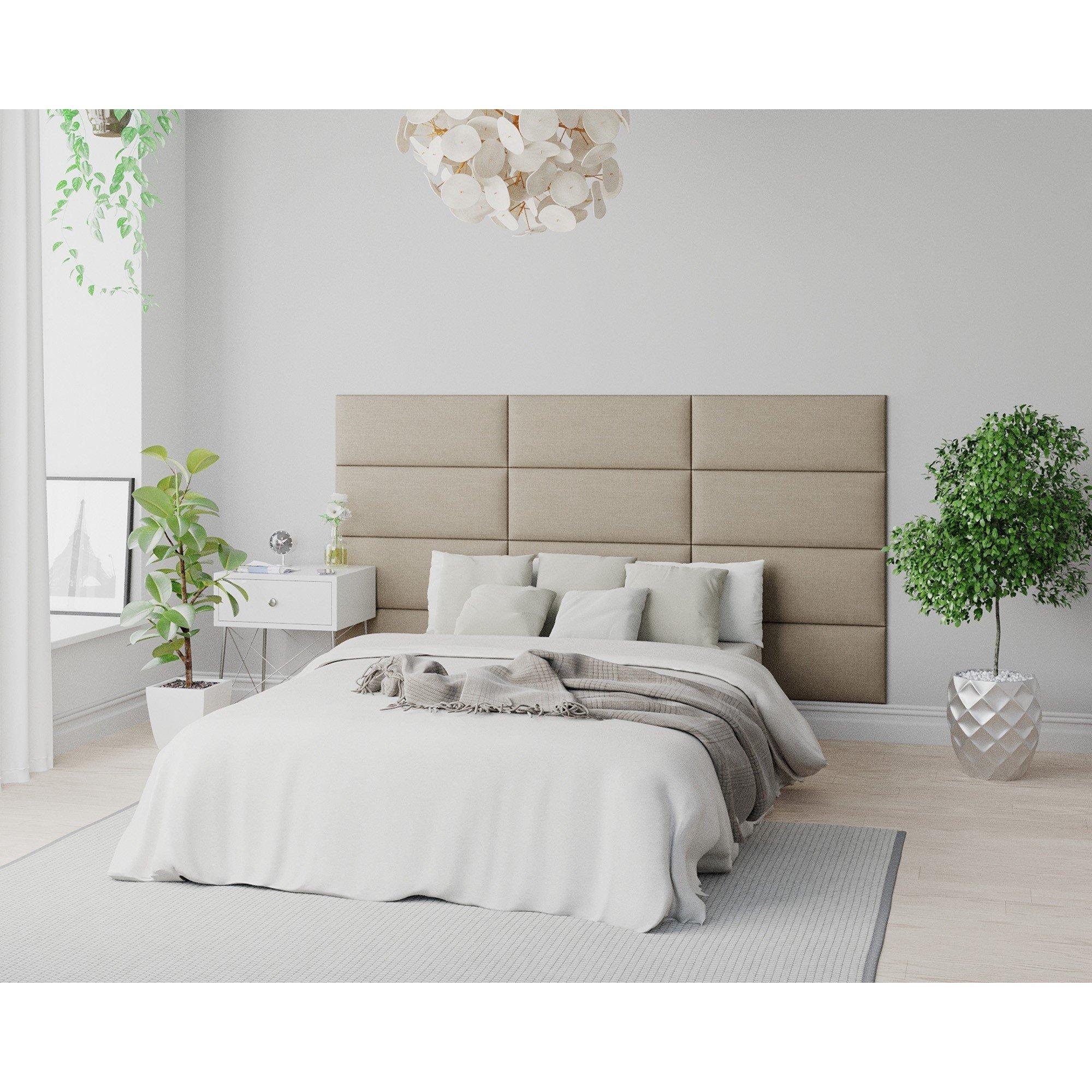 Natural - Aspire - Aspire EasyMount Wall Mounted Upholstered Panels, - 4