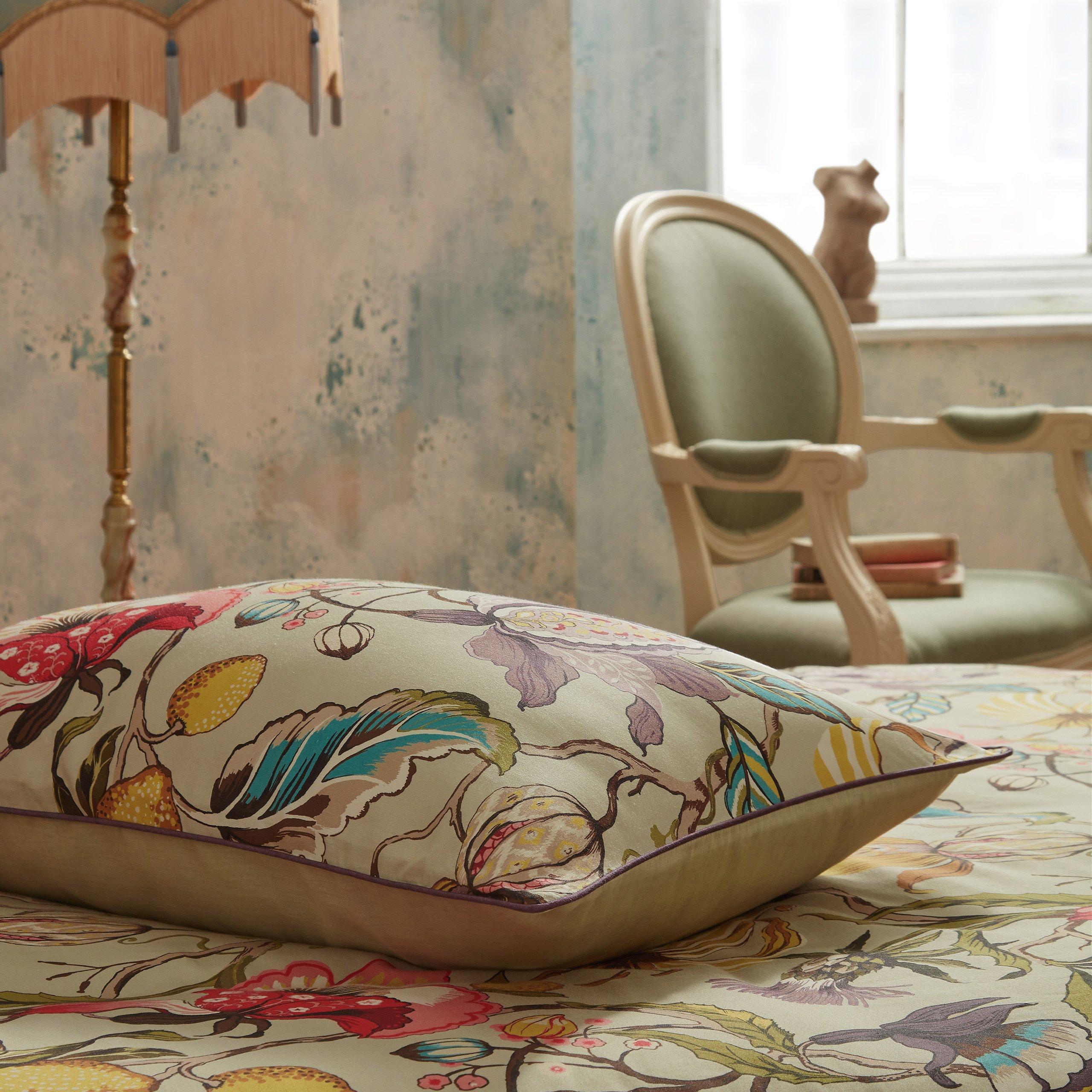 Chintz - EW by Edinburgh Weavers - Morton Floral Premium Cotton Sateen Duvet Set - 4