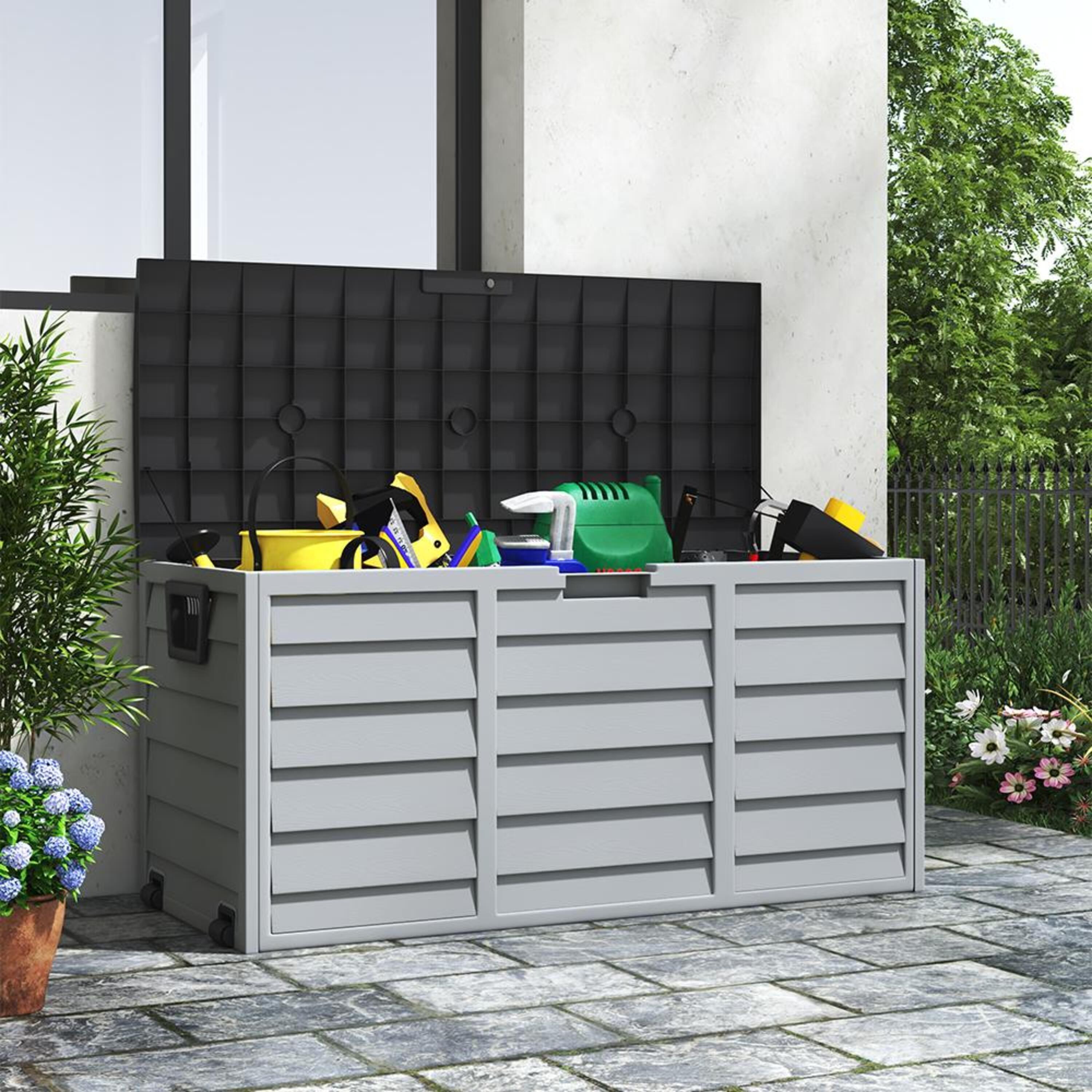 Black/Grey - Breeins - Breeins 290L DeckBox 64 - 1