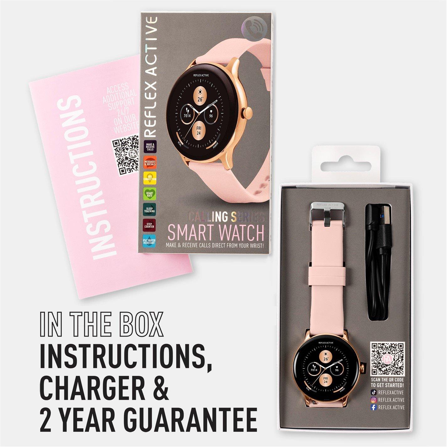 Pink - Reflex Active - Reflex Active Series 22 Pink Smart Calling Watch - 3
